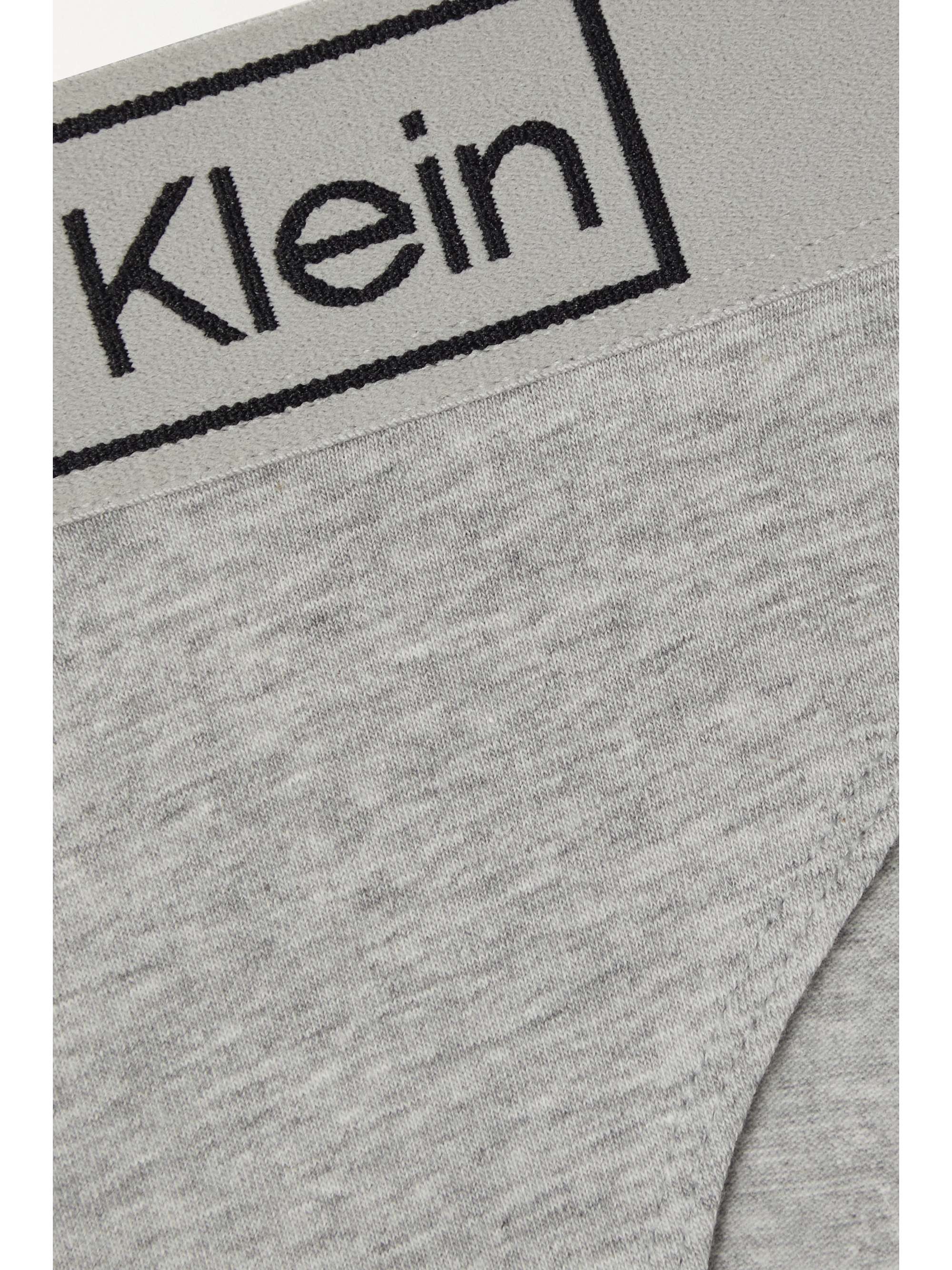 CALVIN KLEIN UNDERWEAR Reimagined Heritage stretch-cotton jersey briefs