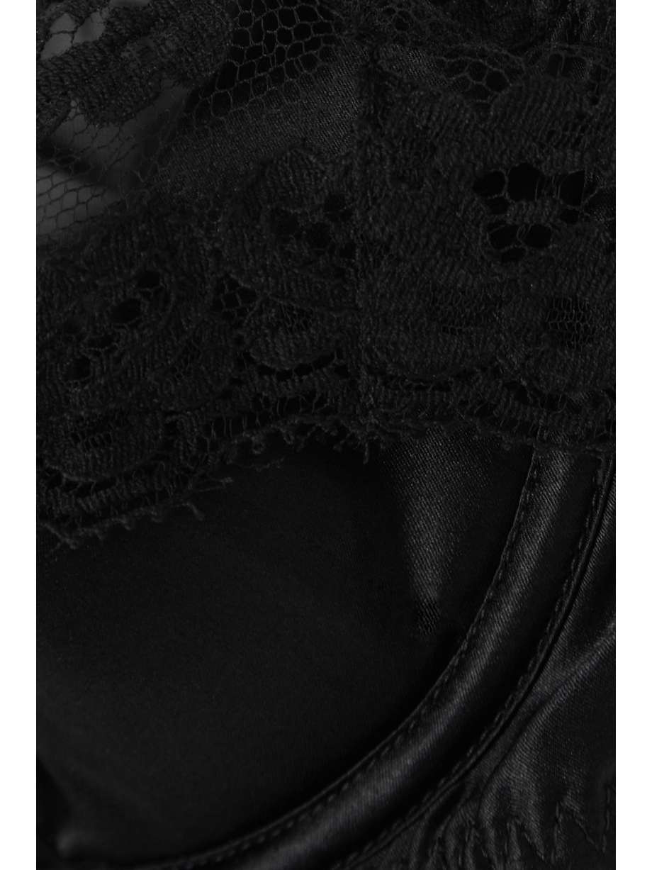 AGENT PROVOCATEUR Lacy Leavers lace and silksatin underwired