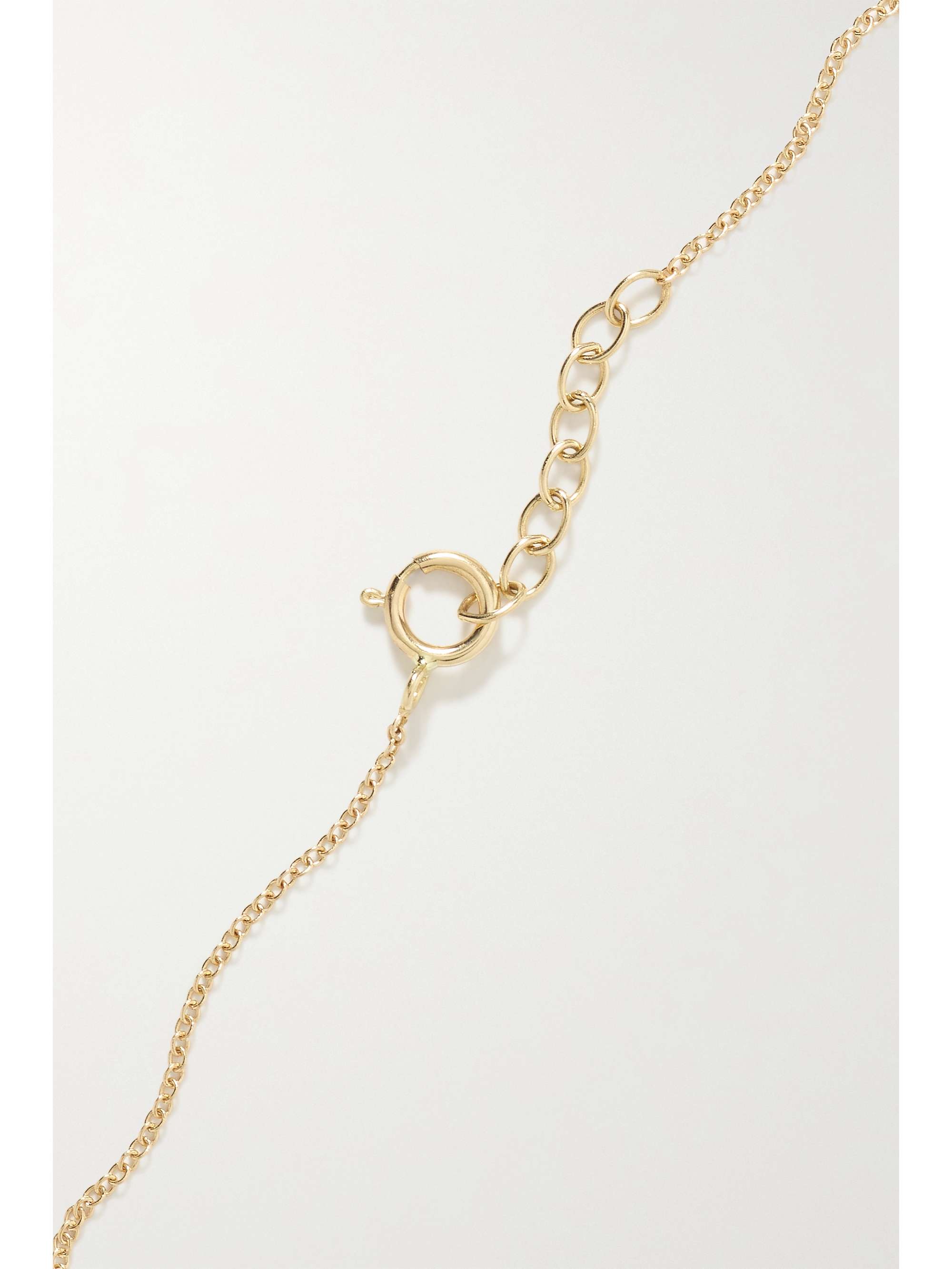 ANDREA FOHRMAN Mini Star 14-karat gold diamond bracelet