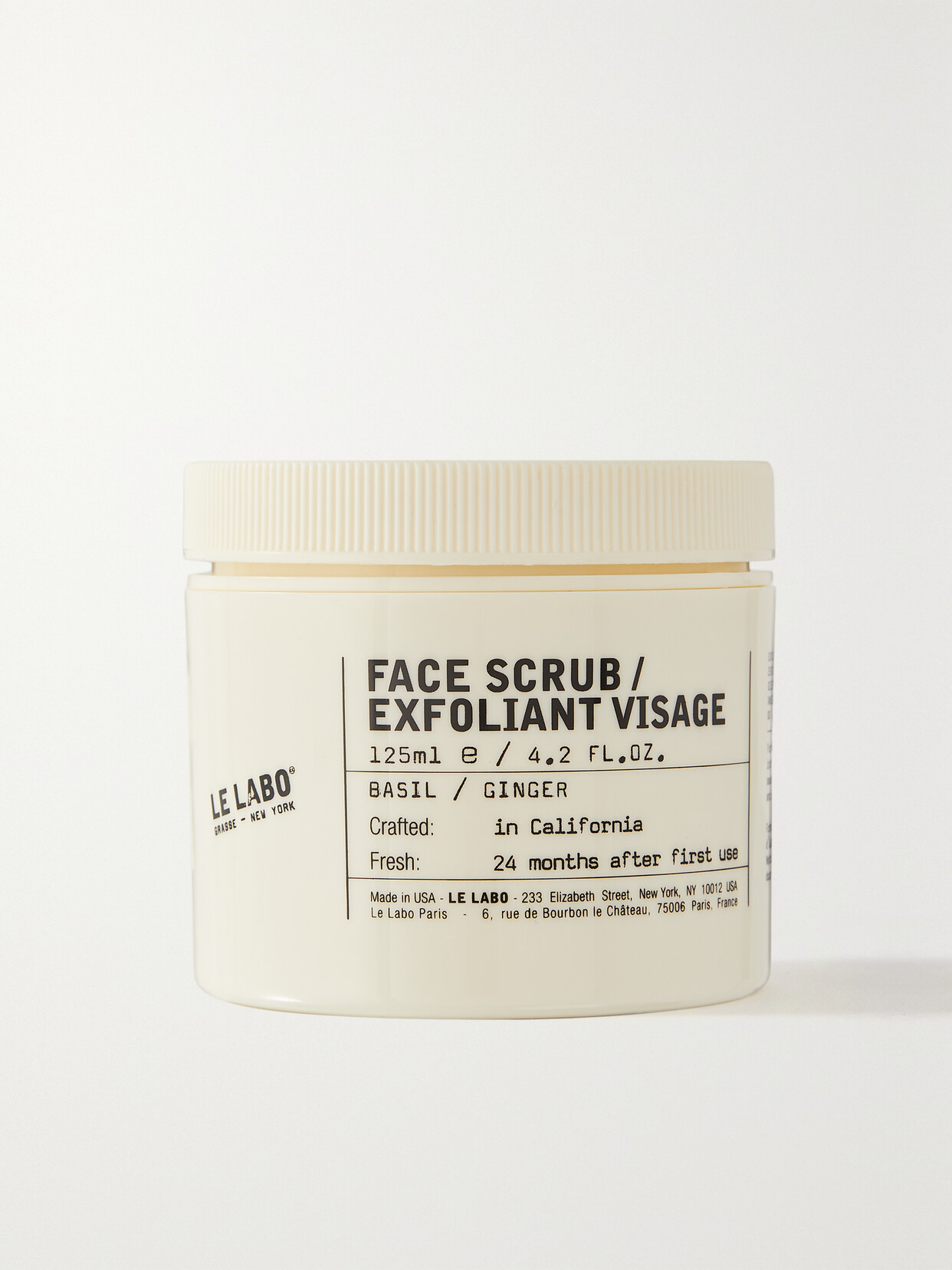 Le Labo Basil Face Scrub 125ml In Colorless