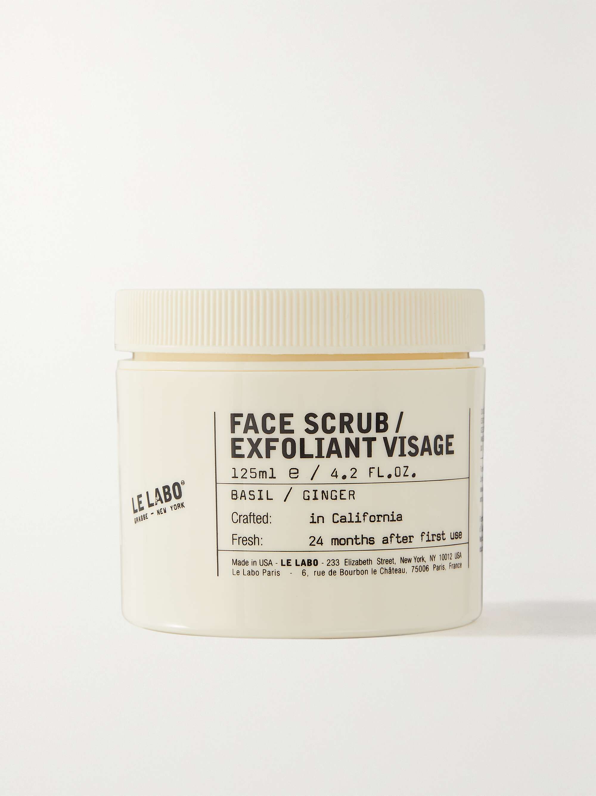 LE LABO Face Scrub Basil, 125ml NETAPORTER