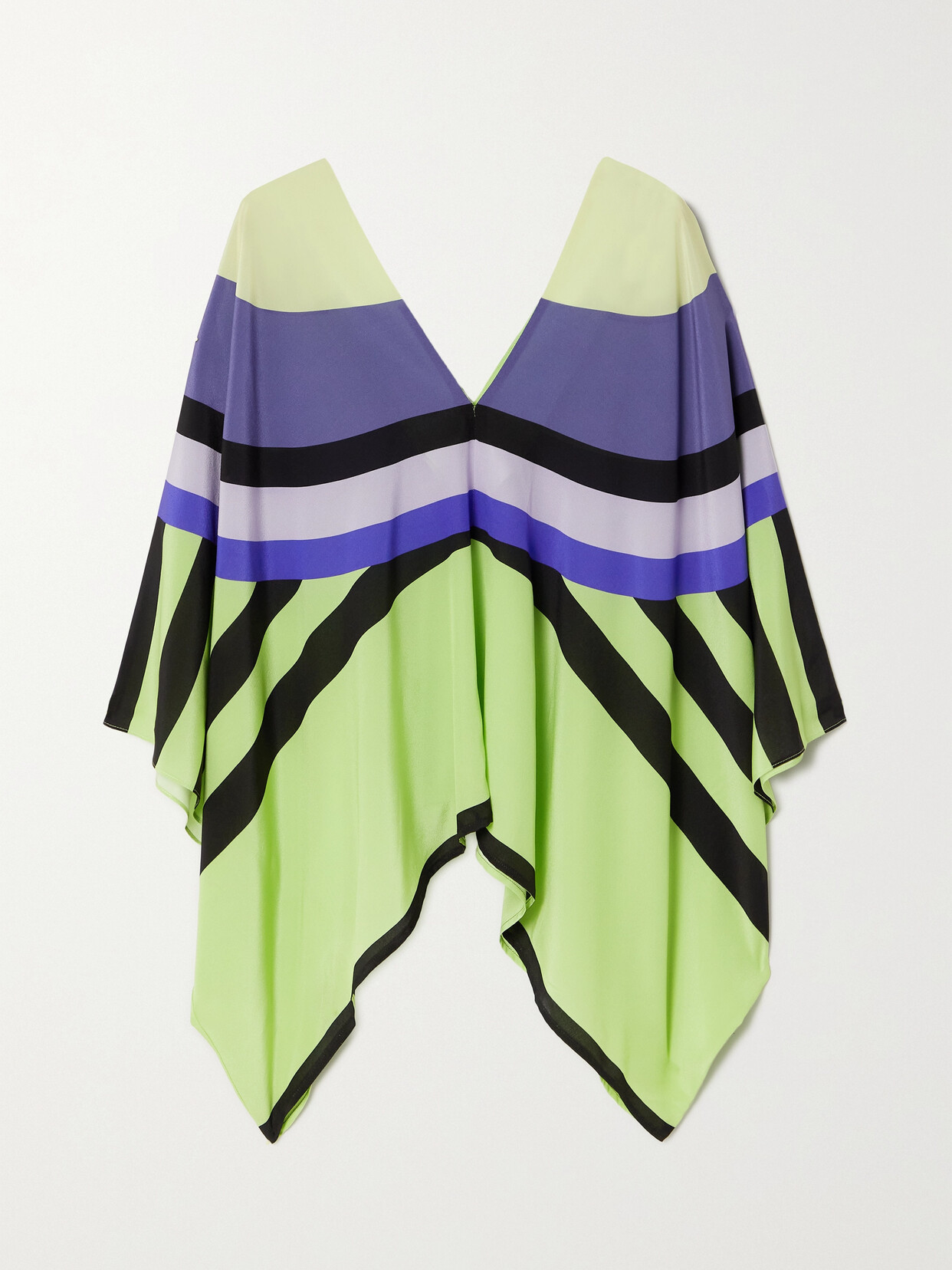 Louisa Parris Majorca Printed Silk Top