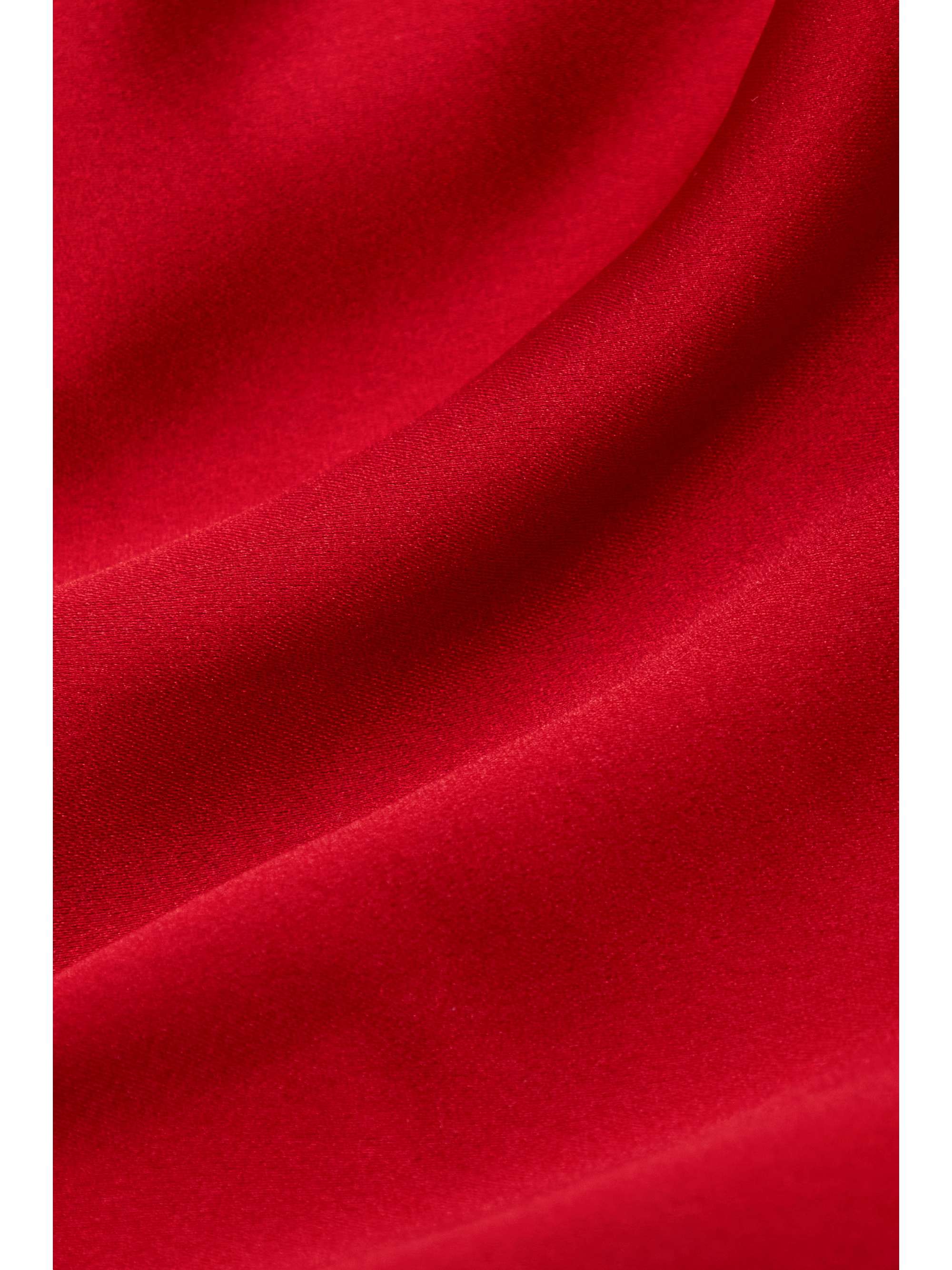 NORMA KAMALI Open-back draped duchesse-satin maxi dress