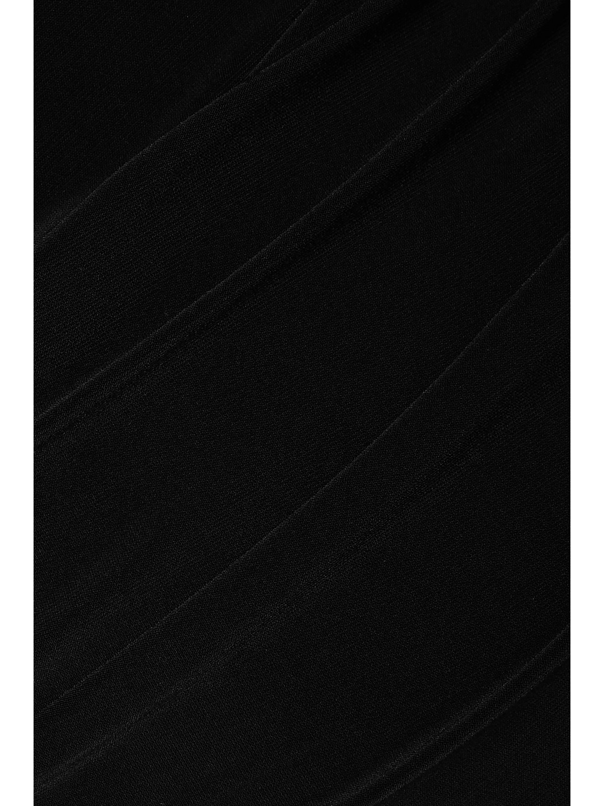 Norma Kamali Strapless Asymmetric Stretch-jersey Dress In Black