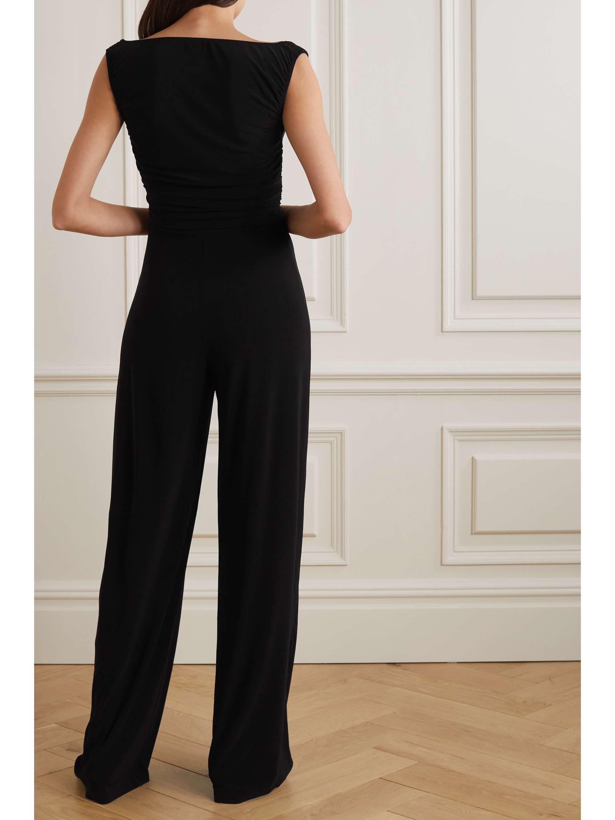 NORMA KAMALI Tara stretch-jersey jumpsuit