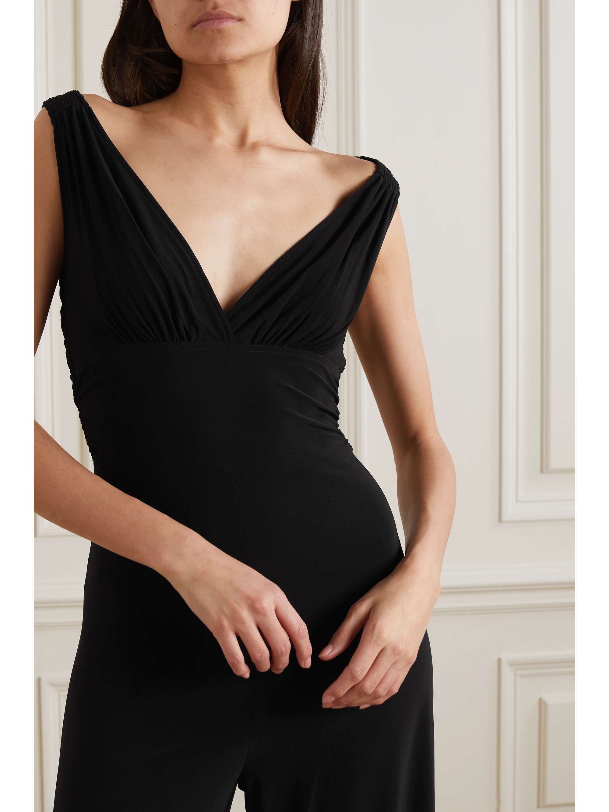 NORMA KAMALI Tara stretch-jersey jumpsuit
