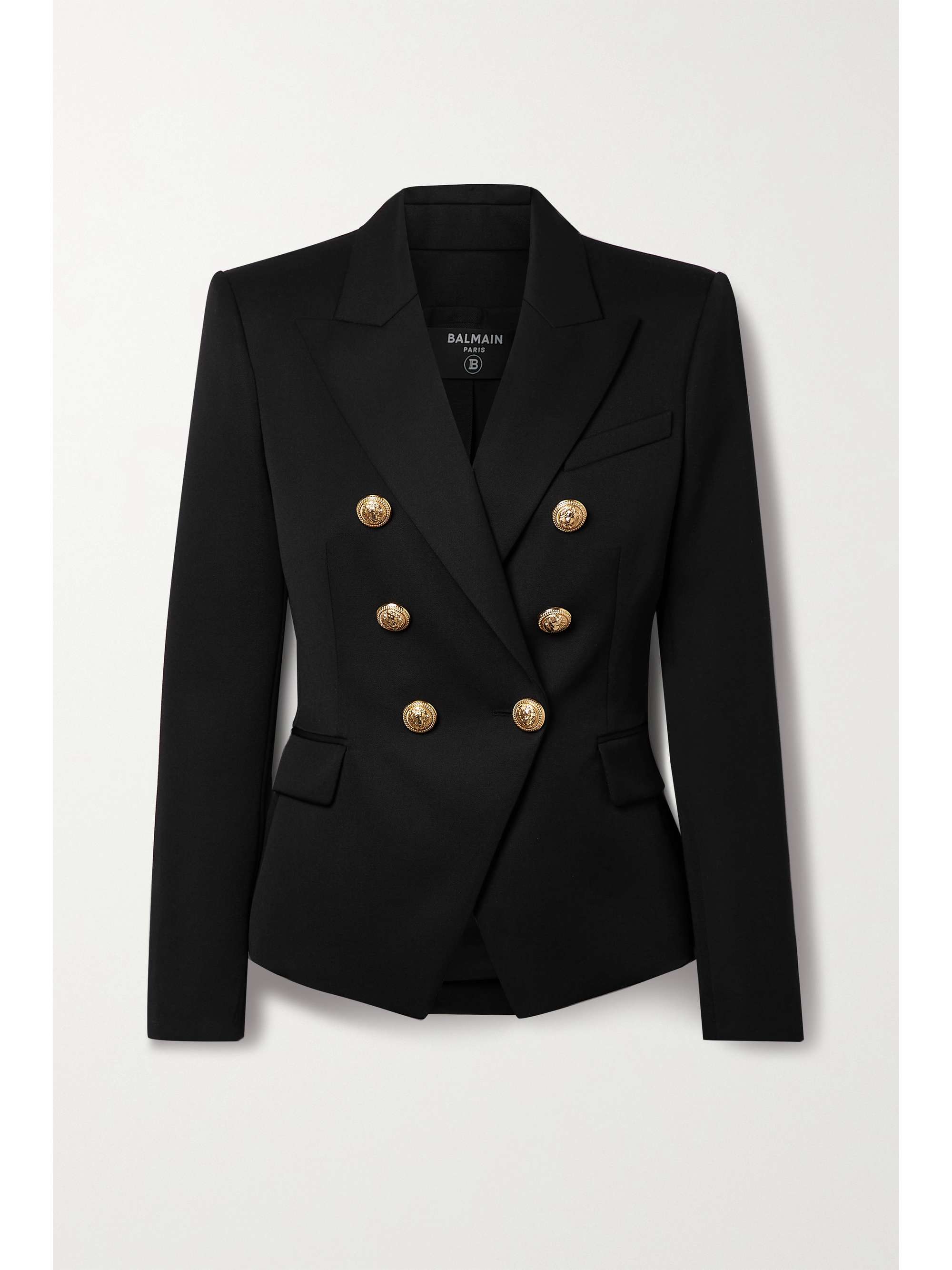 balmain blazer buttons