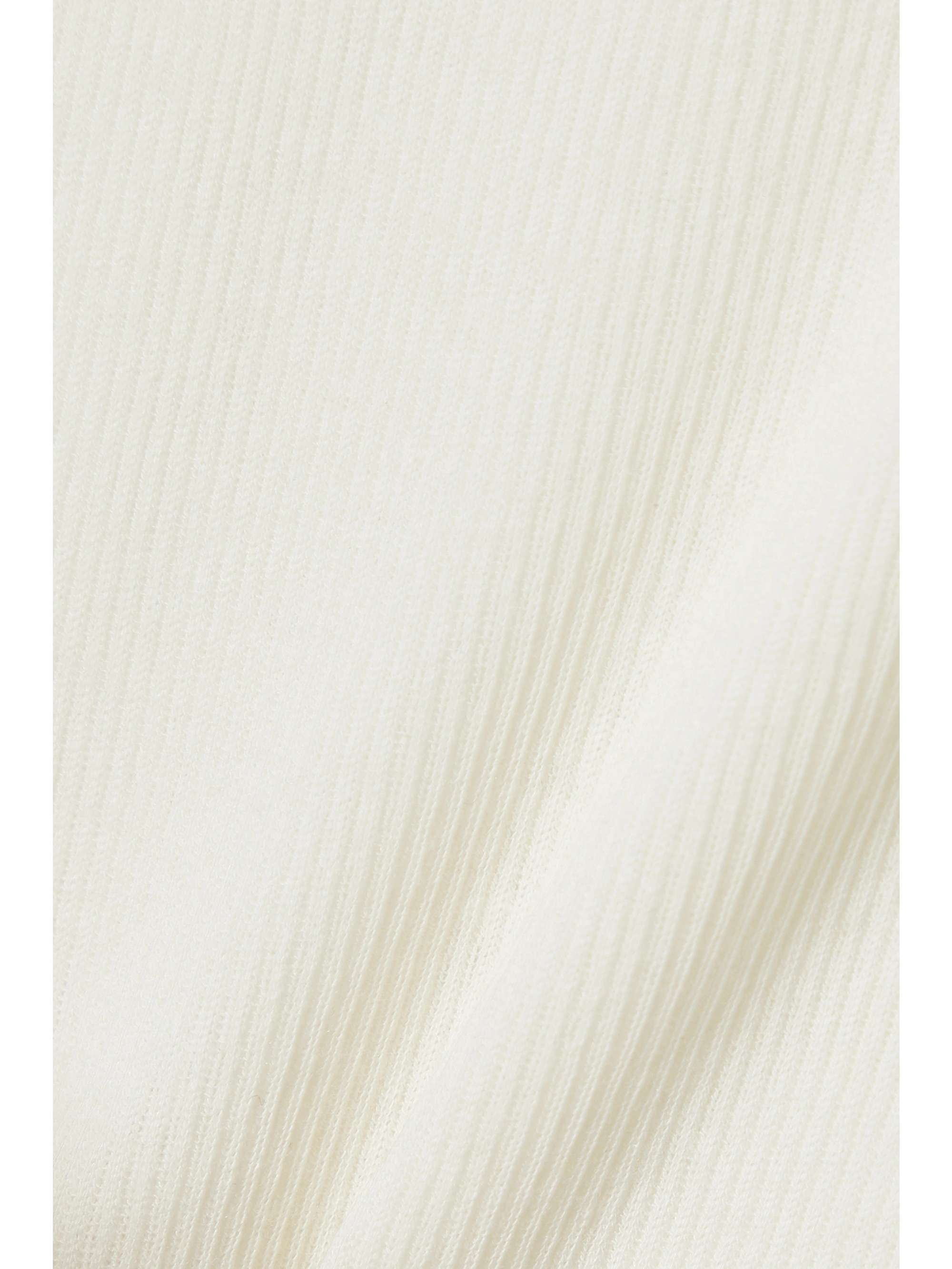 SAINT LAURENT Tanktop aus geripptem Jersey aus einer Modal-Baumwollmischung