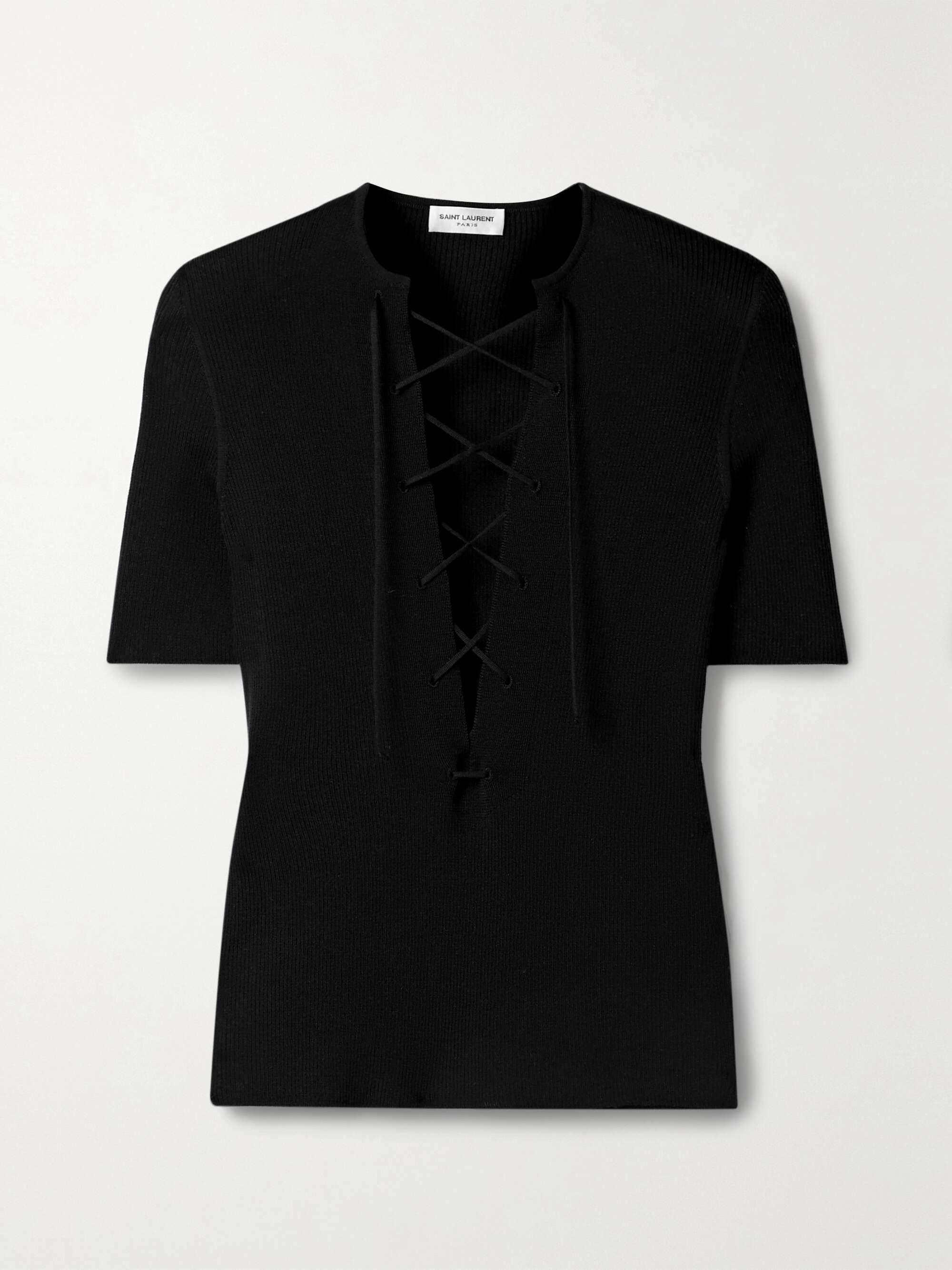 Saint laurent silk t shirt Clearance