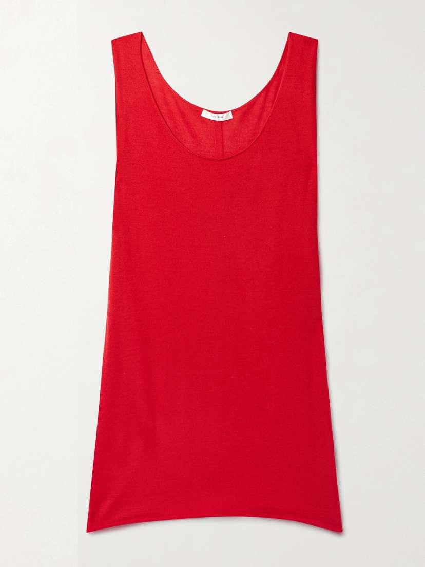 The Row — Gannon cashmere and silk-blend tank