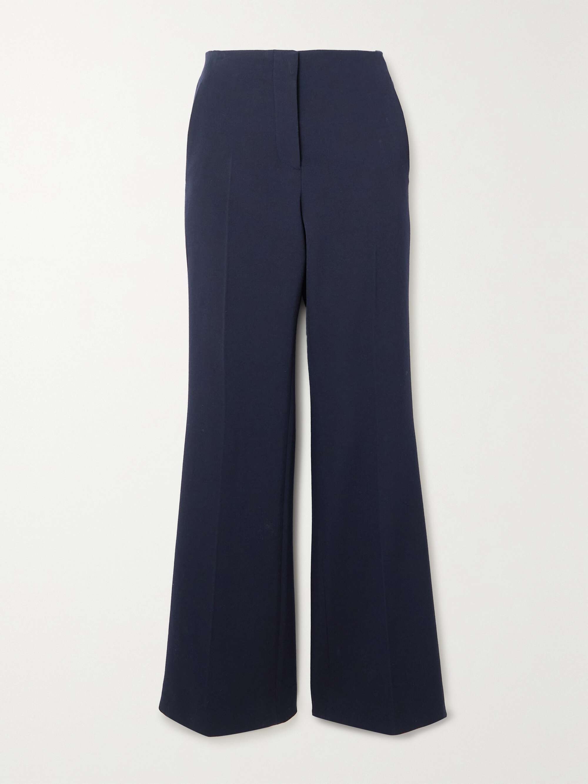 THE ROW Vasco stretch-wool twill flared pants | NET-A-PORTER