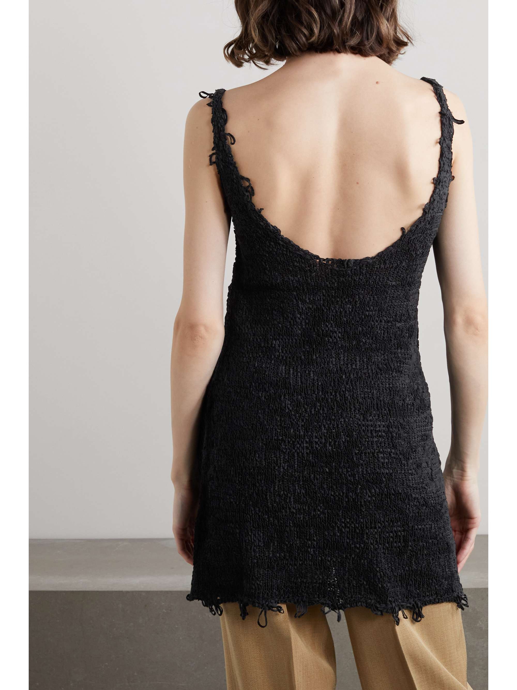 THE ROW Fabiana distressed silk tank