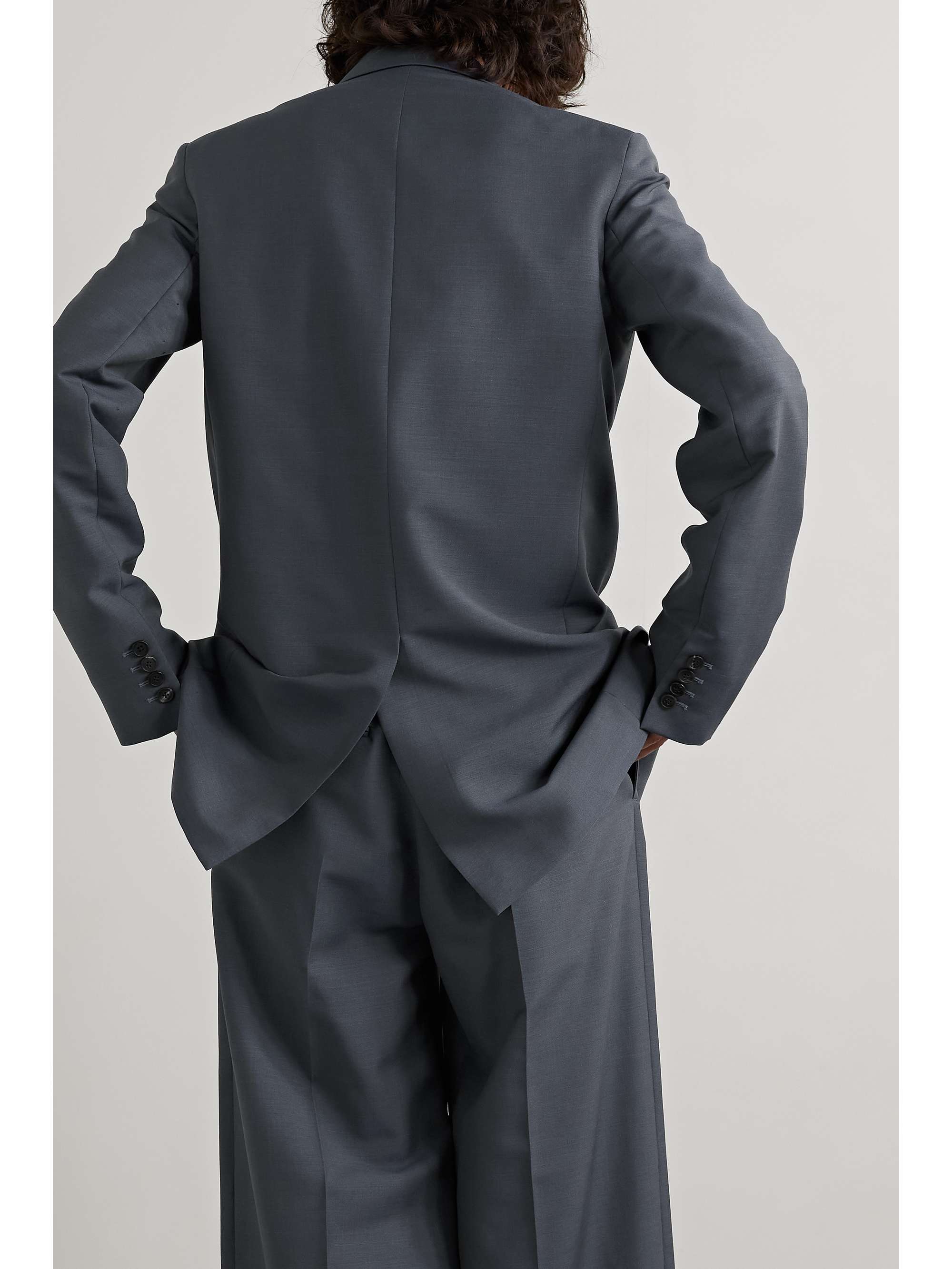 THE ROW Dalia wool and mohair-blend blazer