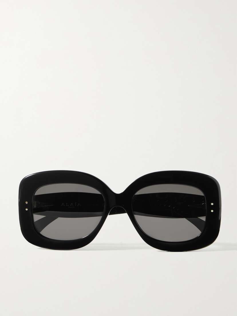 Alaïa Square-frame Acetate Sunglasses