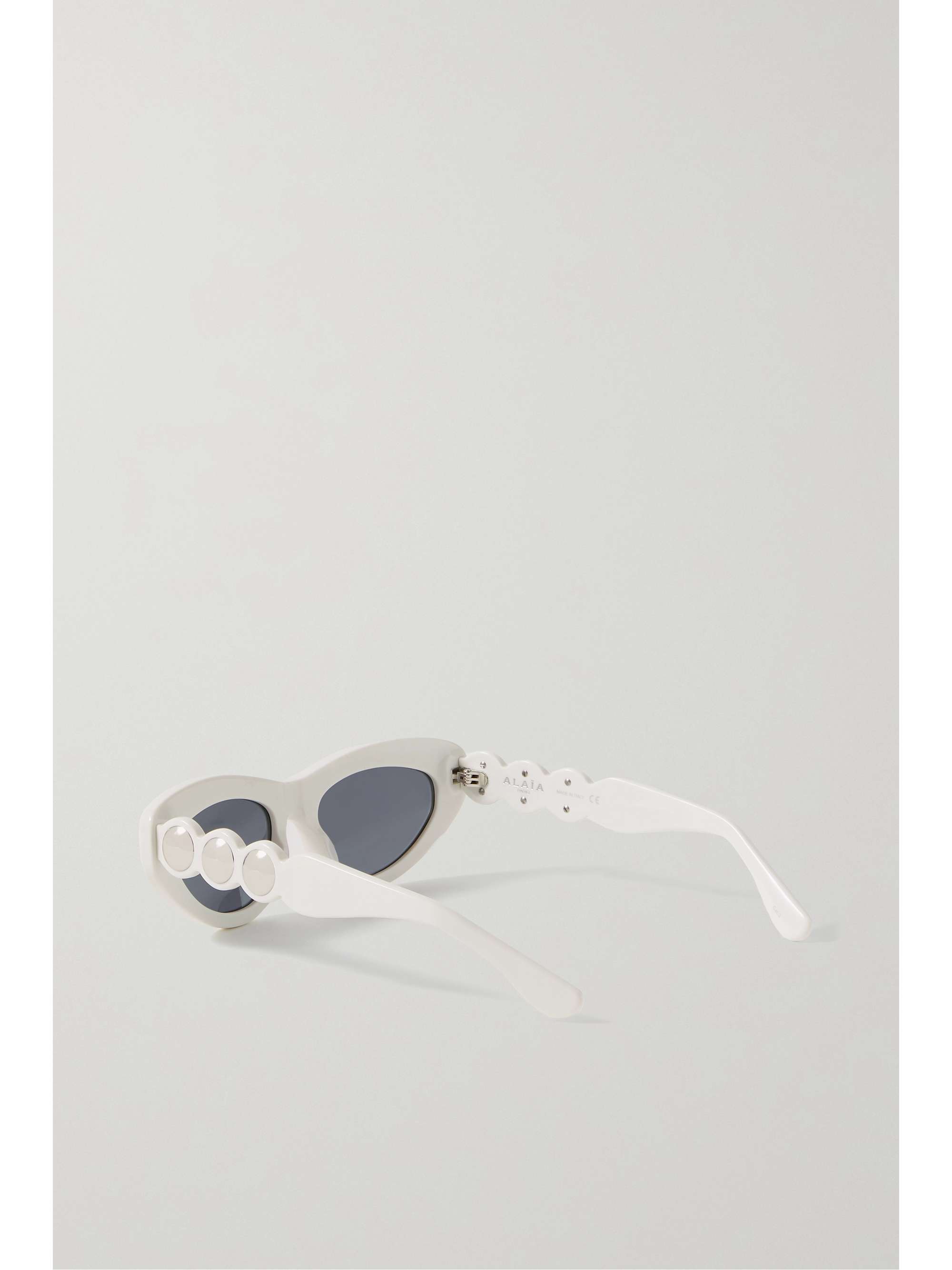 ALAÏA EYEWEAR Cat-eye acetate sunglasses