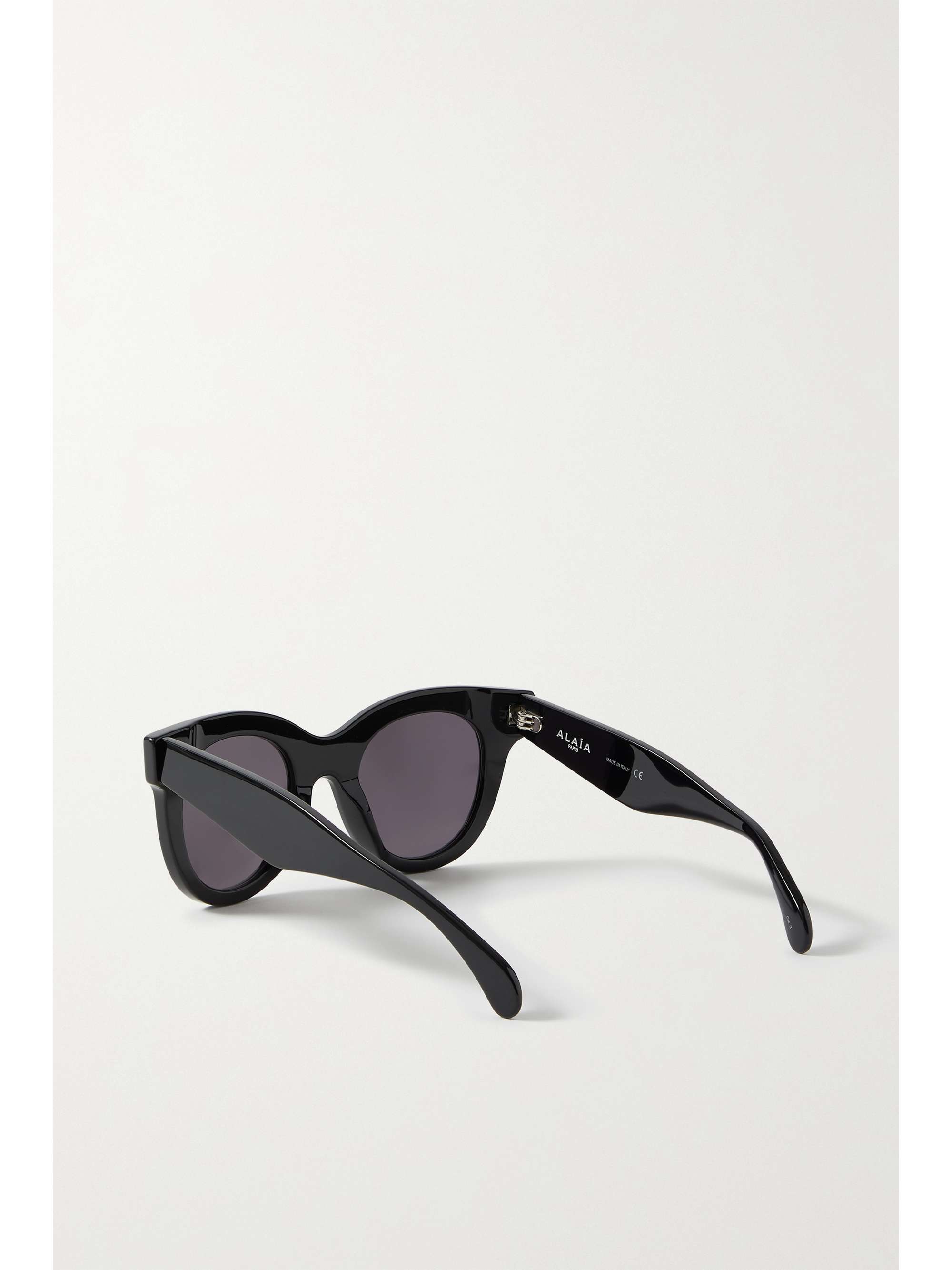ALAÏA EYEWEAR Round-frame acetate sunglasses