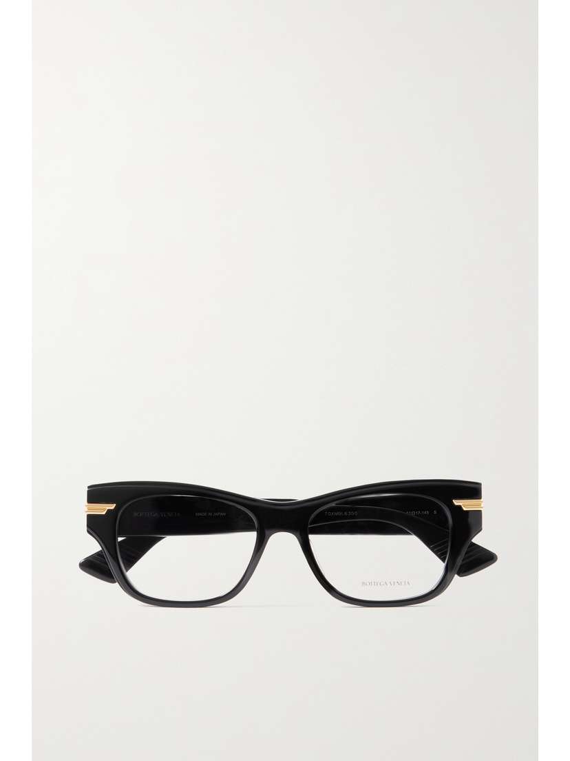 Bottega Veneta Eyewear Cat-eye Acetate Optical Glasses