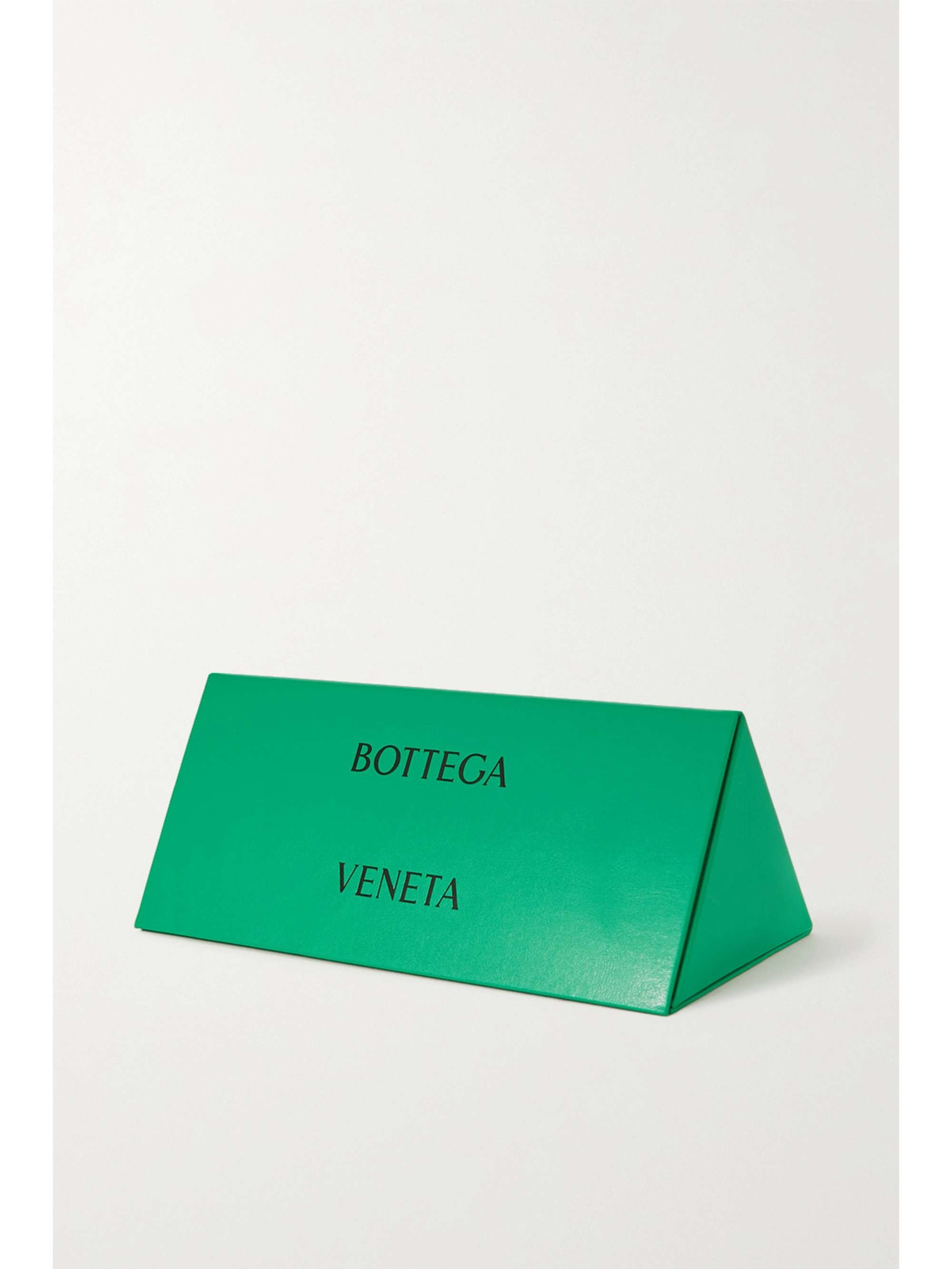 BOTTEGA VENETA EYEWEAR Cat-eye tortoiseshell acetate sunglasses