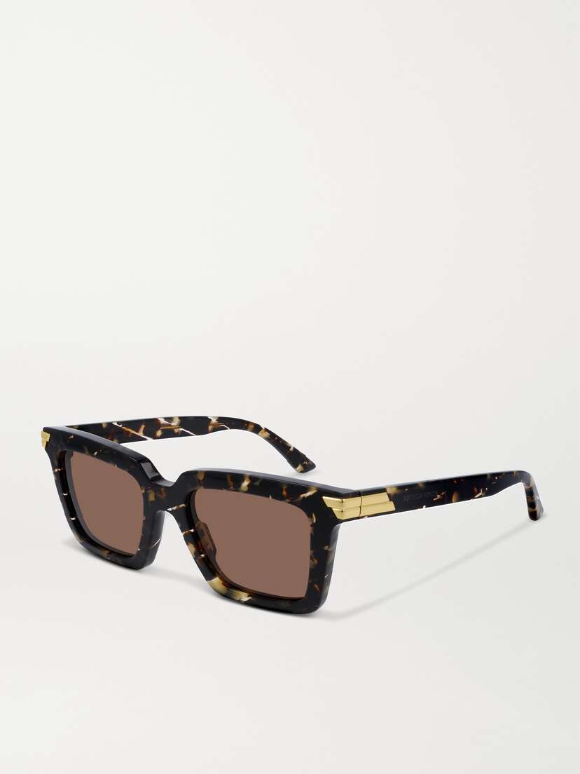 Bottega Veneta Eyewear Oversized Square-frame Acetate Sunglasses