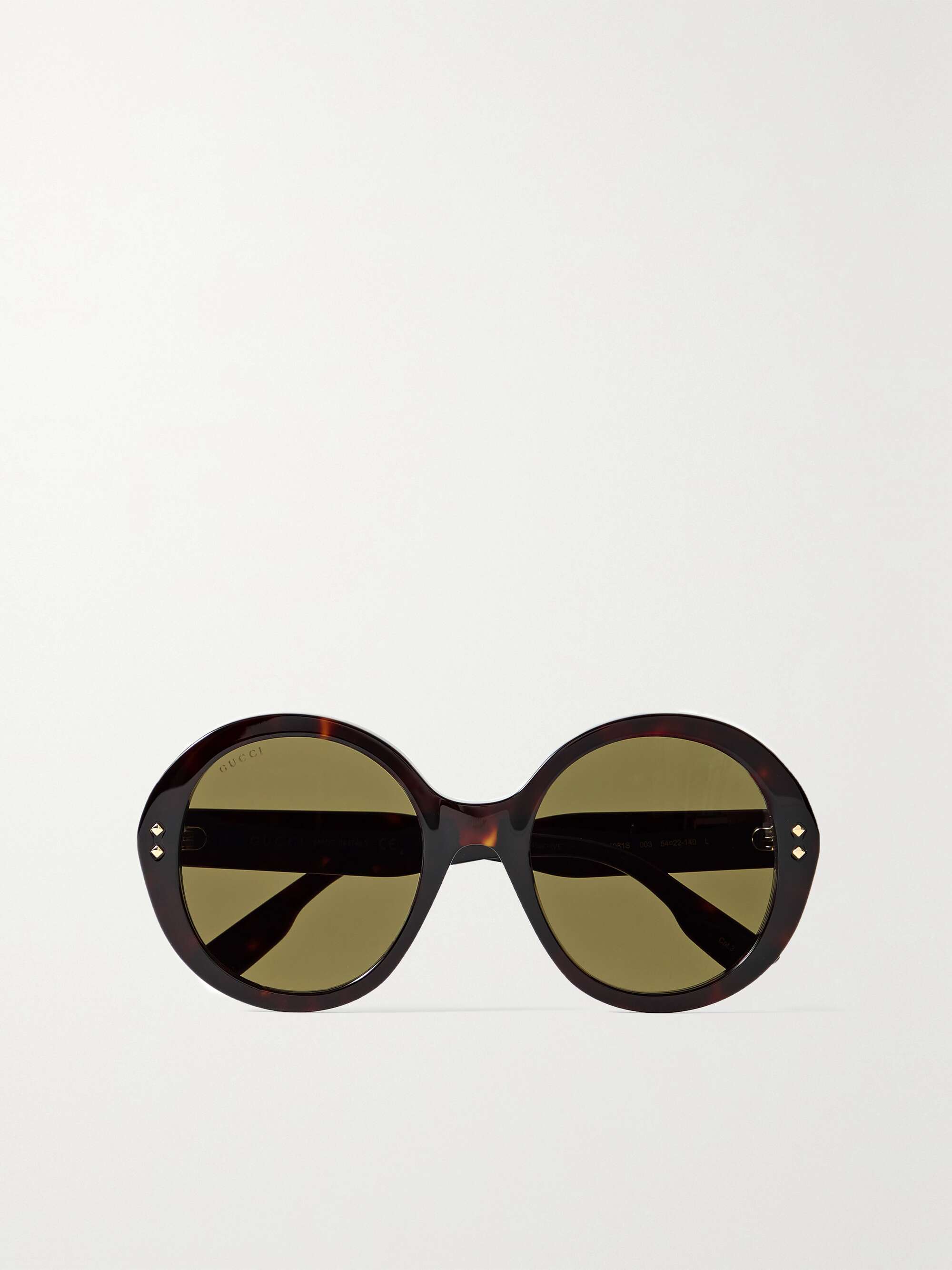 GUCCI Vague oversized round-frame acetate sunglasses | NET-A-PORTER