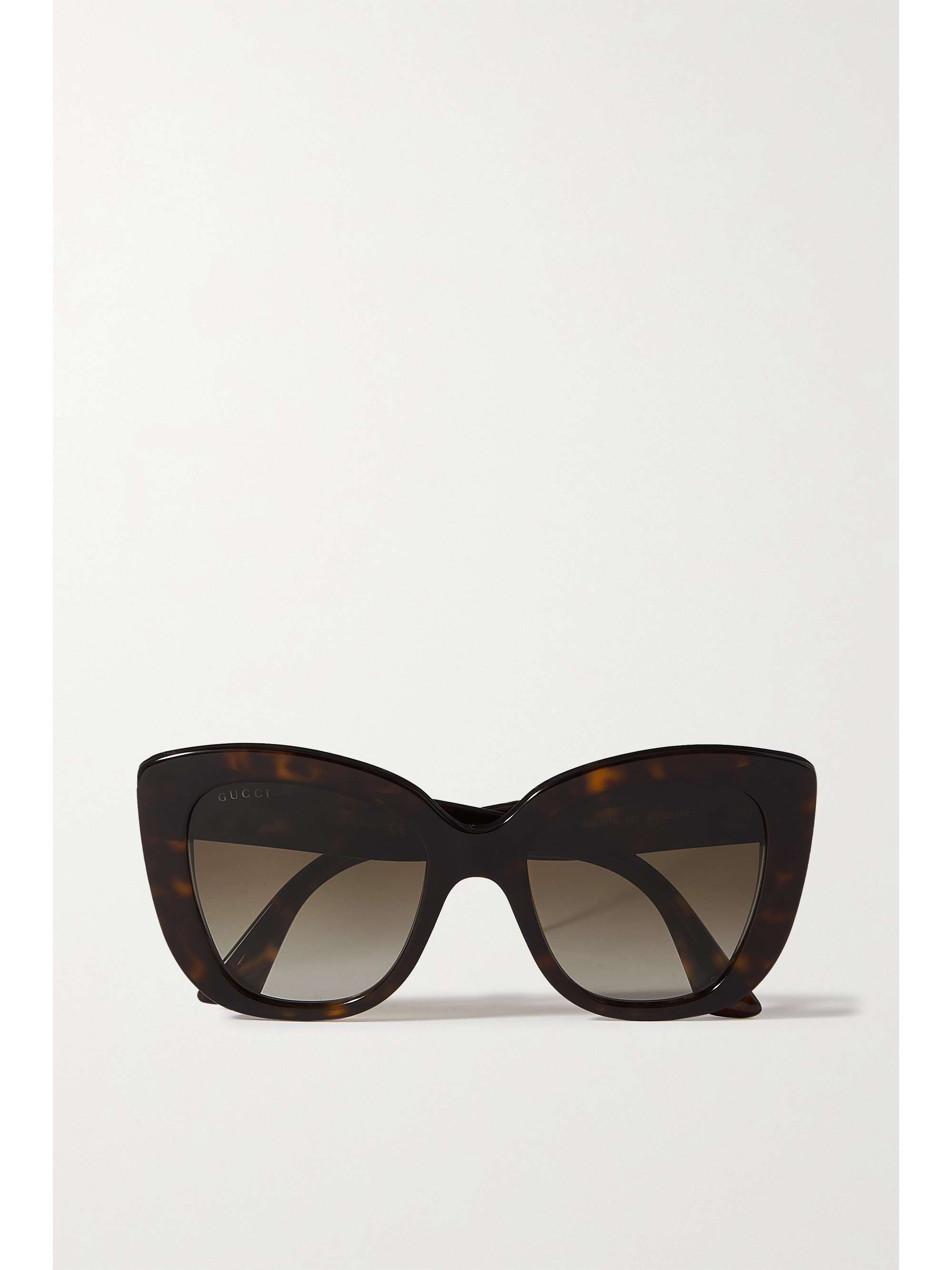 GUCCI EYEWEAR GG cat-eye tortoiseshell acetate sunglasses | NET-A-PORTER