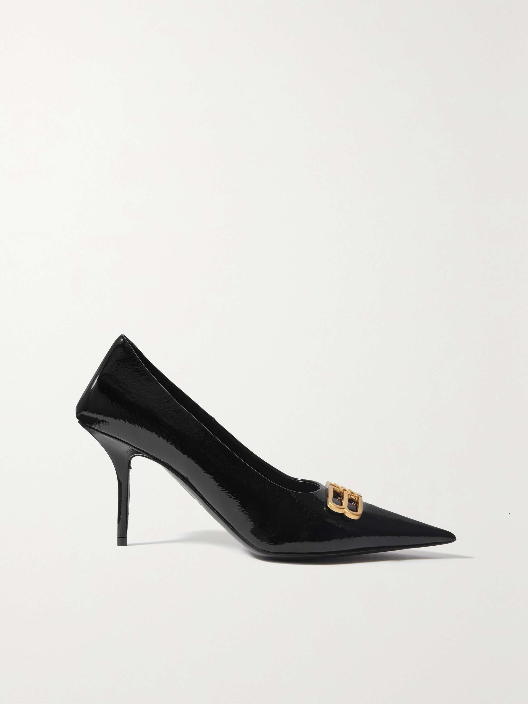 Balenciaga Women's Square Knife Bb 80mm Pump - Black - Size 8