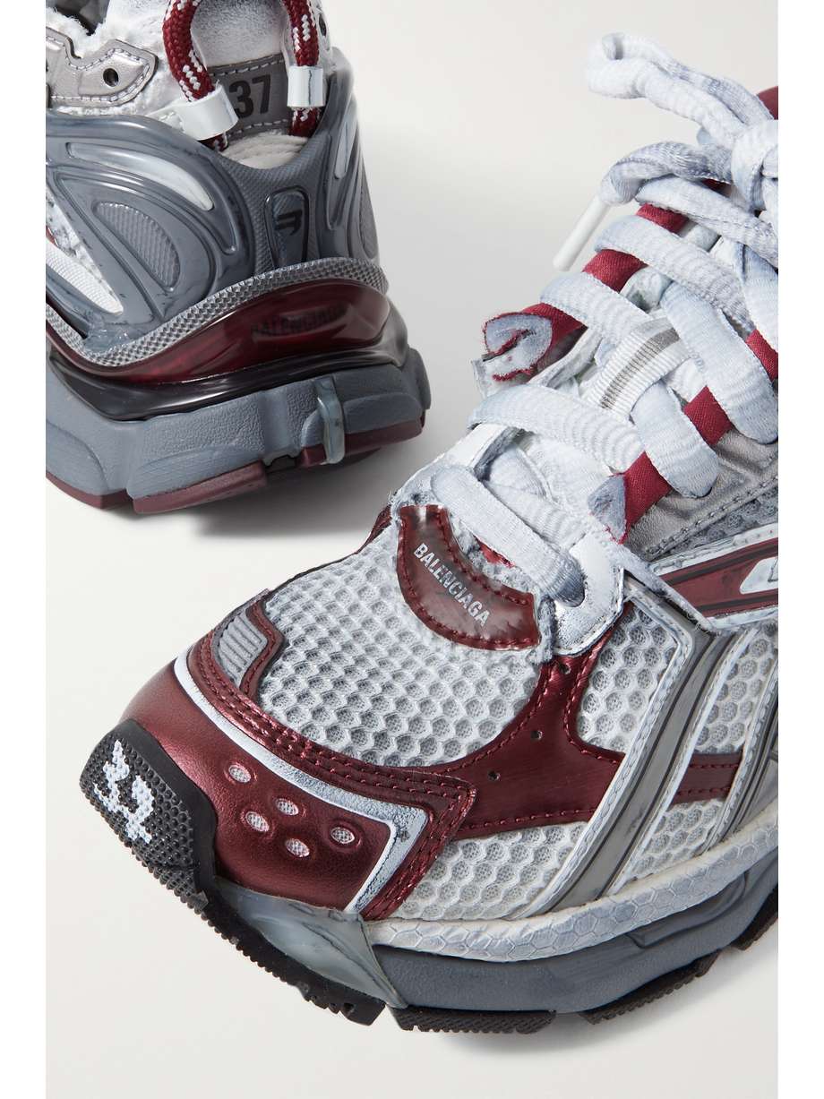 balenciaga grey suede