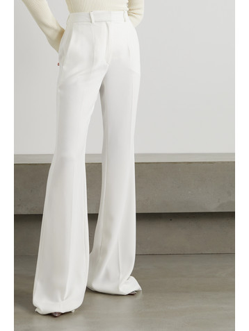 Elie Saab Crepe wide-leg pants