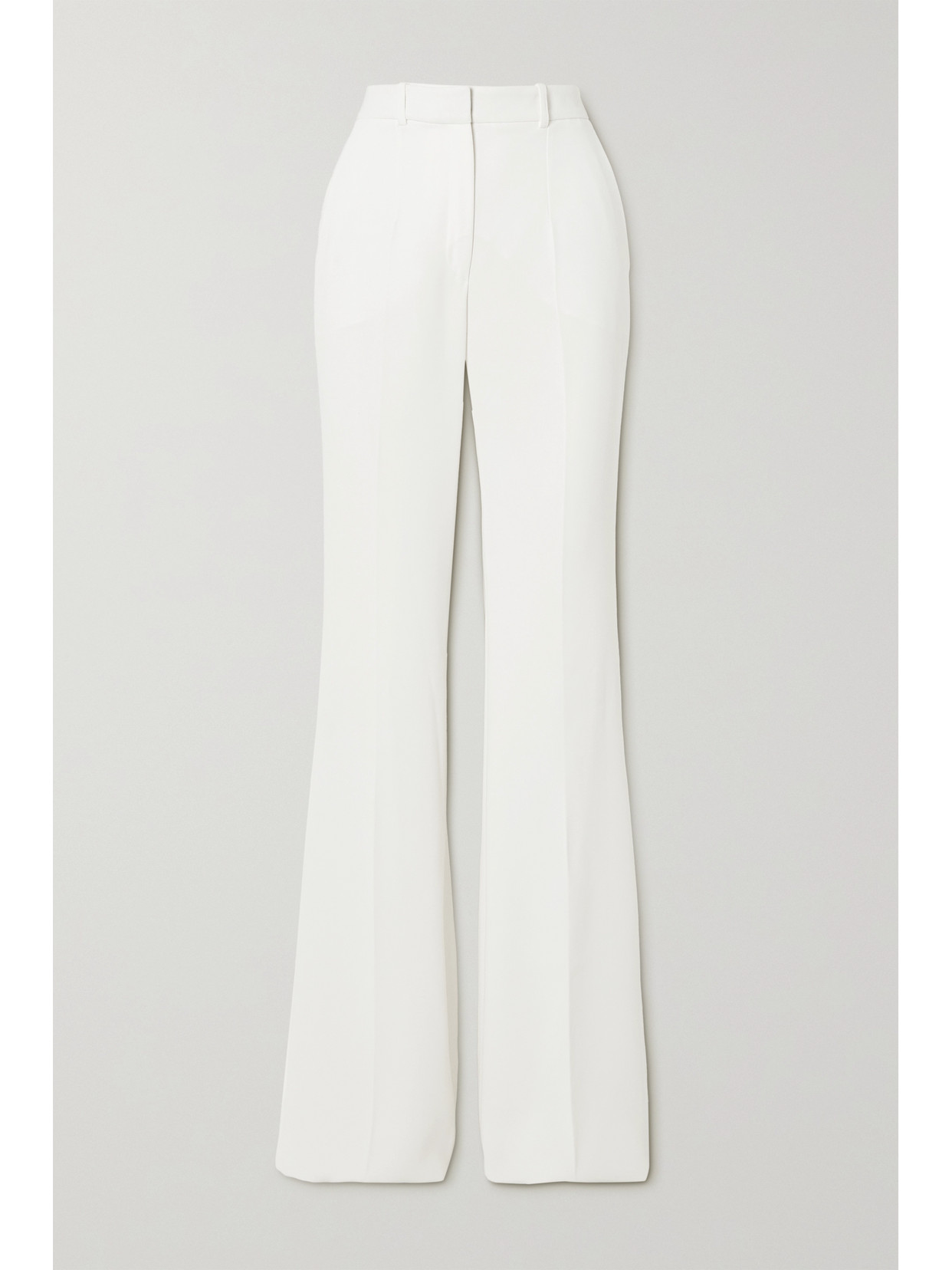 Elie Saab Crepe Wide-leg Pants In White