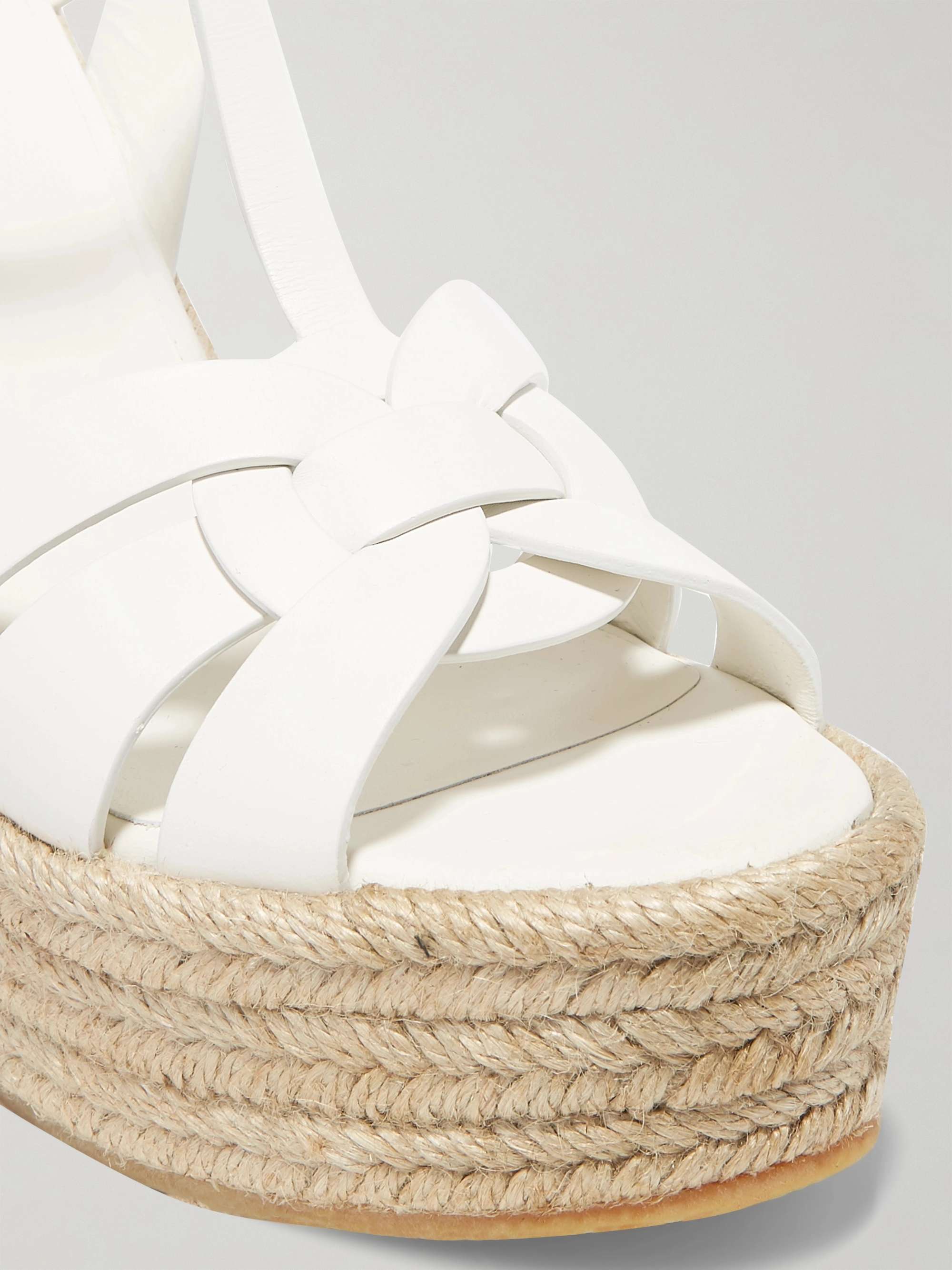 ysl espadrilles white