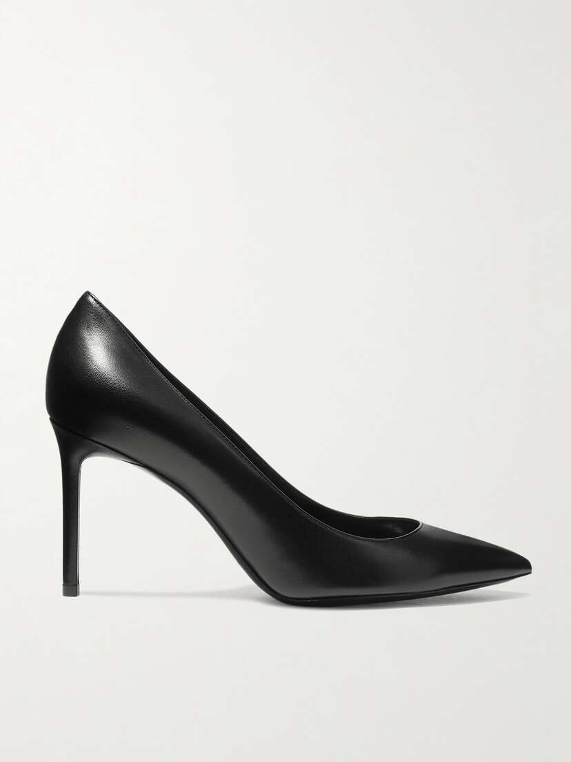 Saint Laurent Anja Leather Pumps