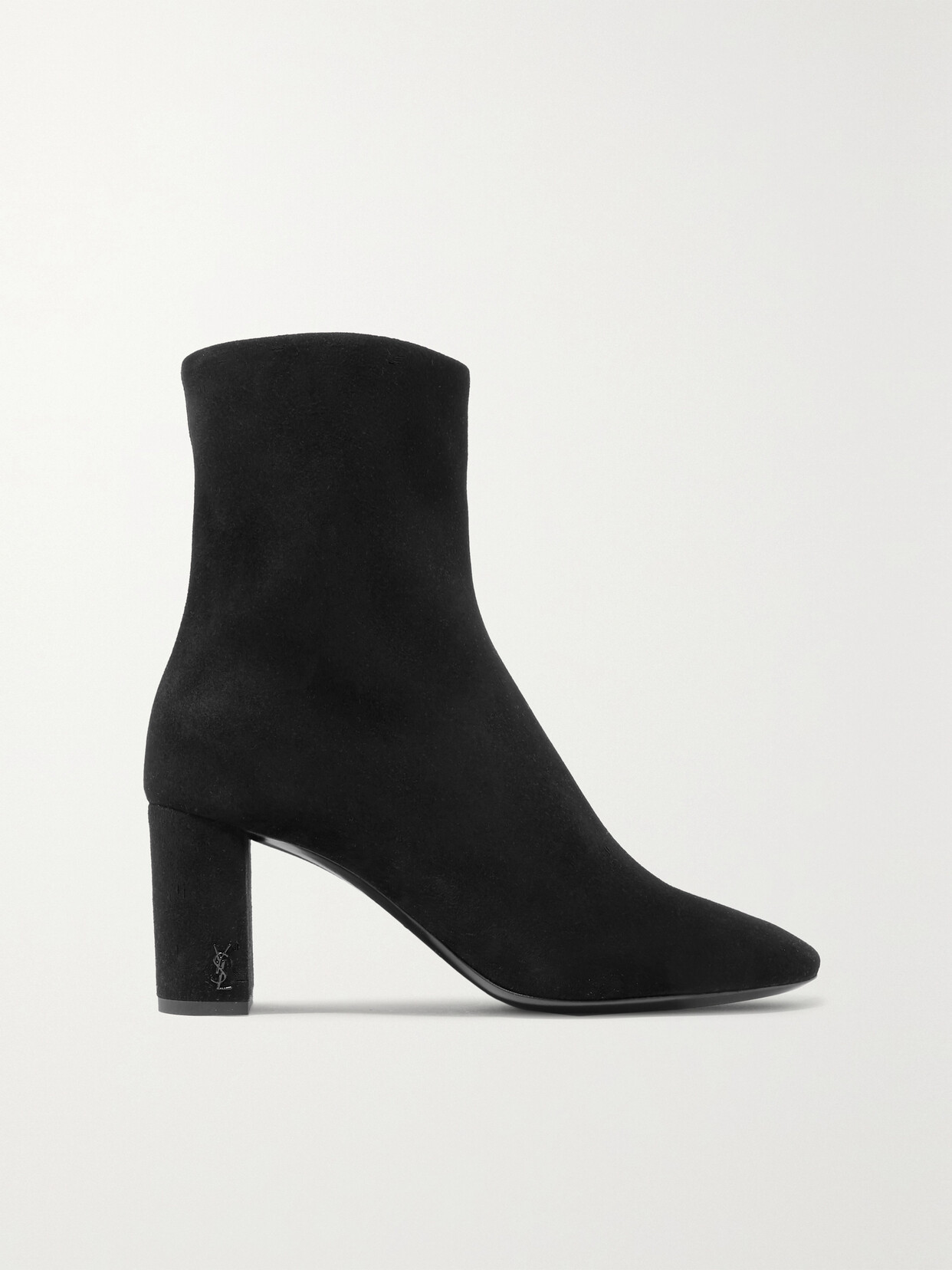 SAINT LAURENT LOU SUEDE ANKLE BOOTS