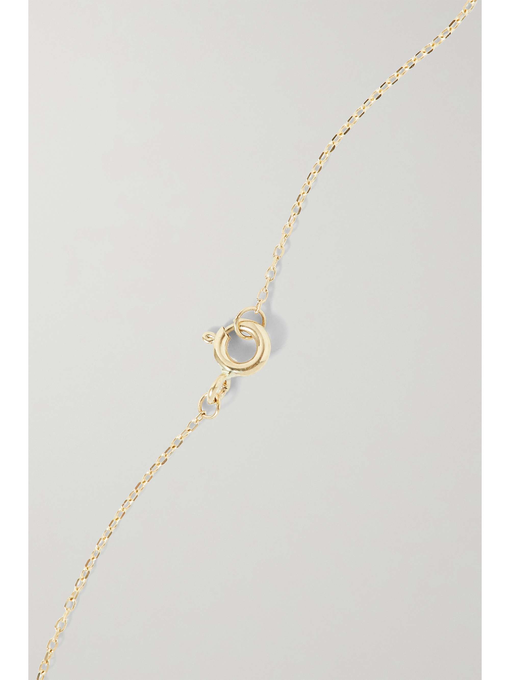 JIA JIA June 14-karat gold moonstone necklace