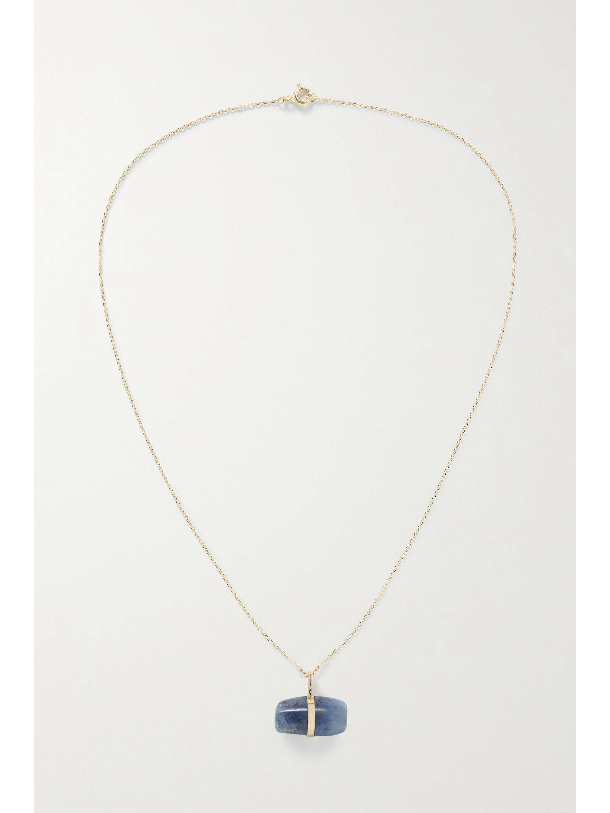 JIA JIA September 14-karat gold sapphire necklace