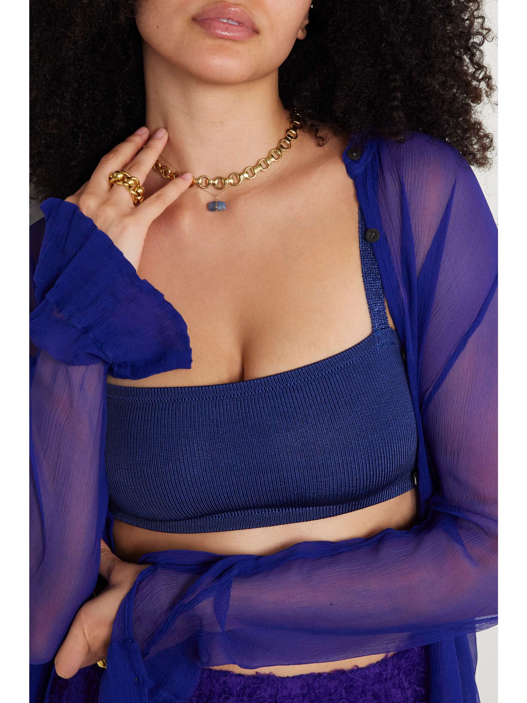 JIA JIA September 14-karat gold sapphire necklace