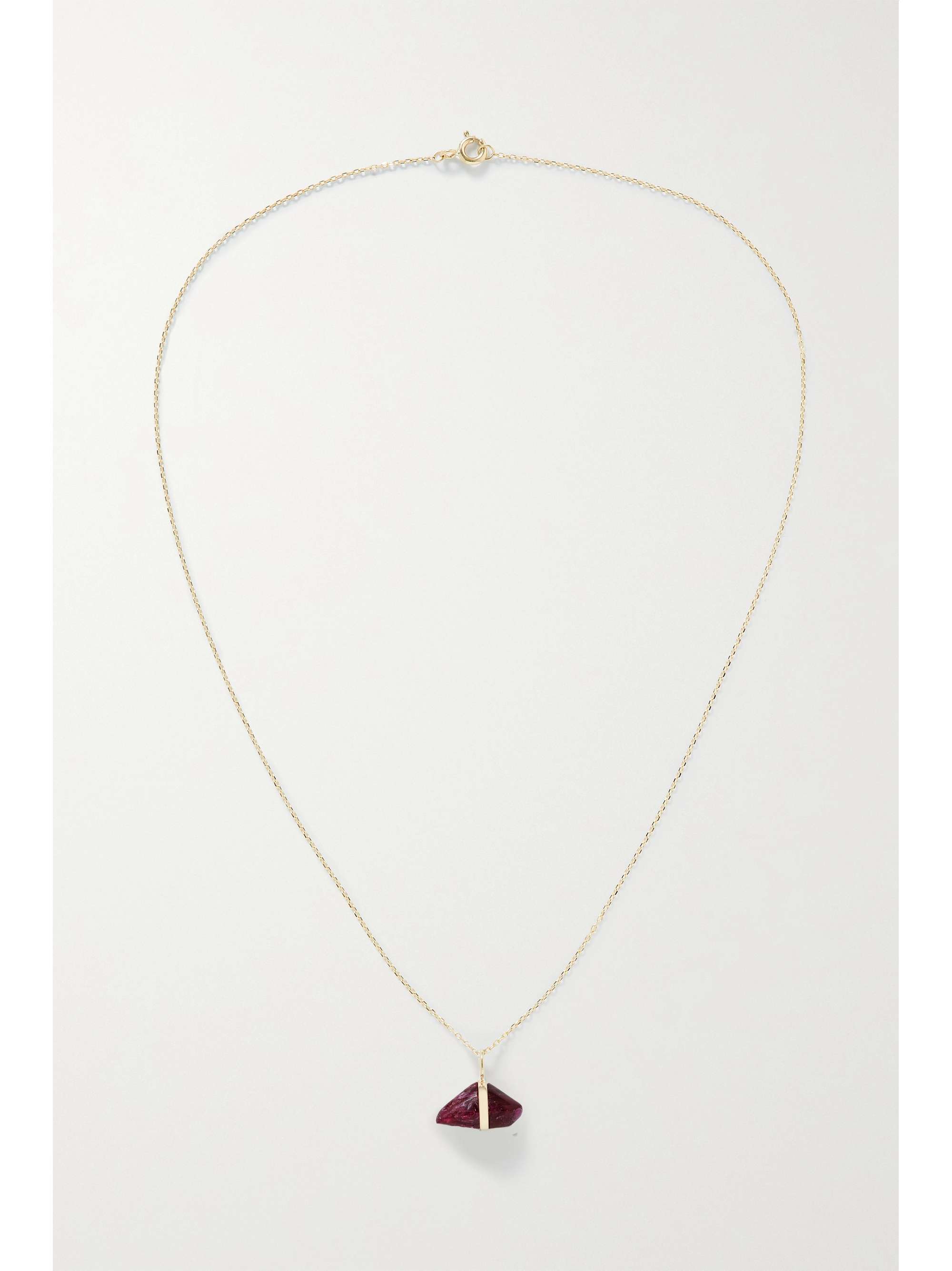 JIA JIA July 14-karat gold ruby necklace