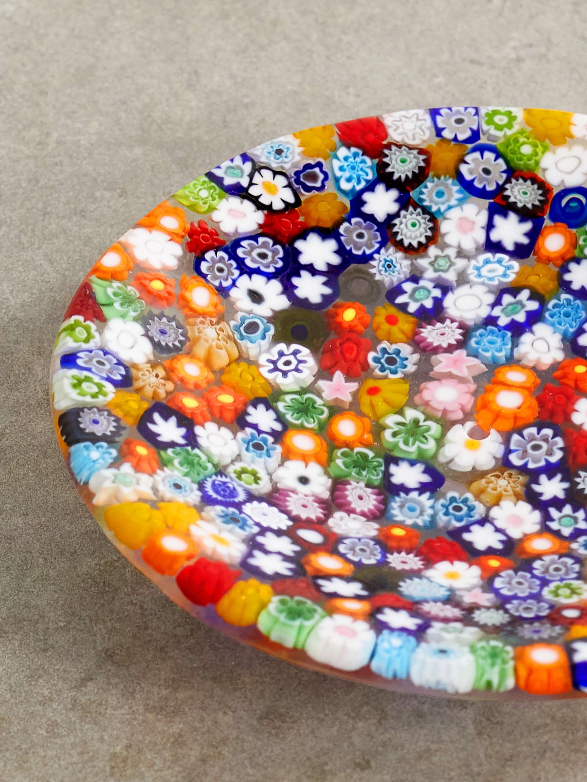MARLO LAZ Stella Mare Seafoam glass dish