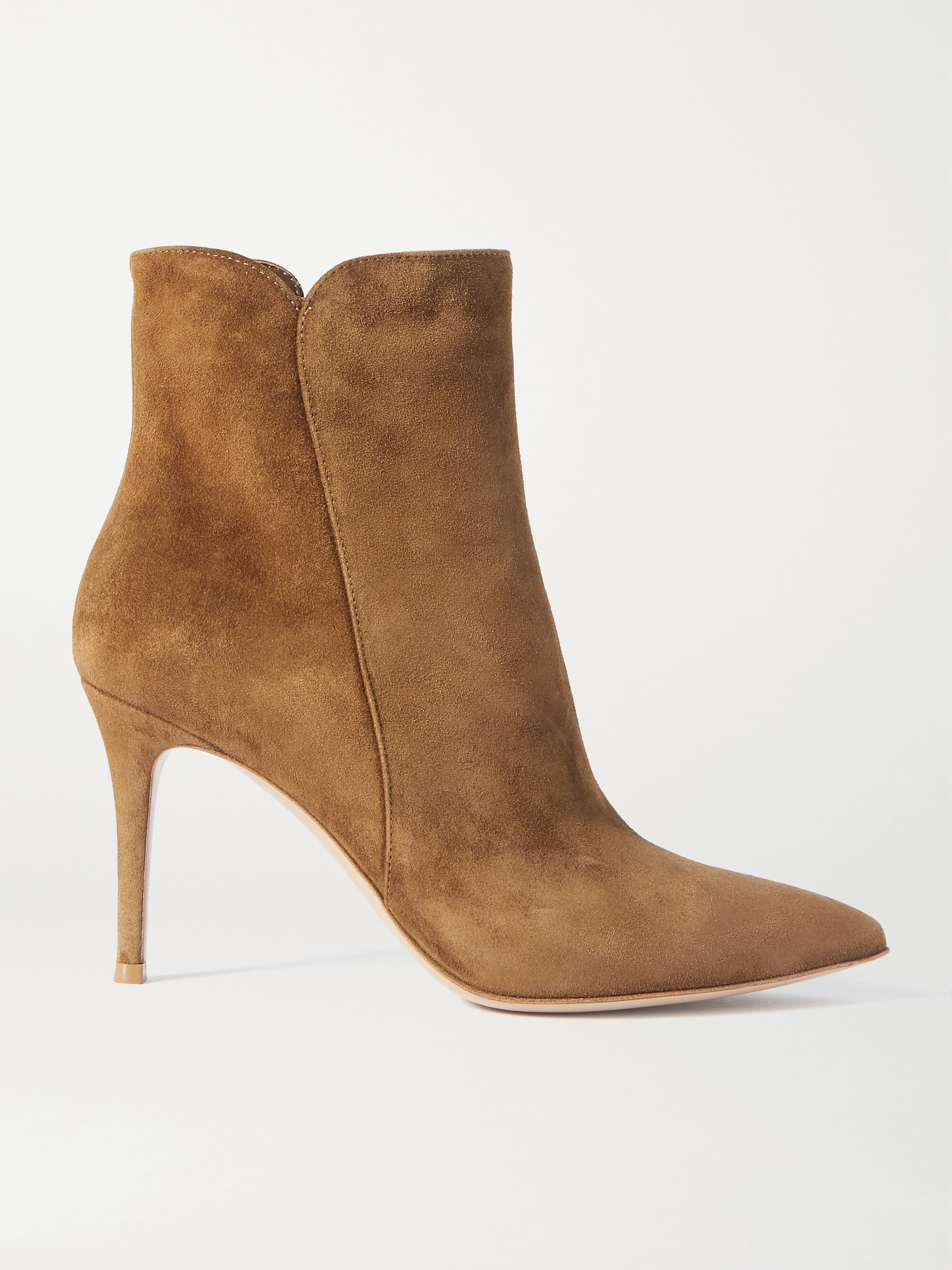 GIANVITO ROSSI Levy 85 suede ankle boots