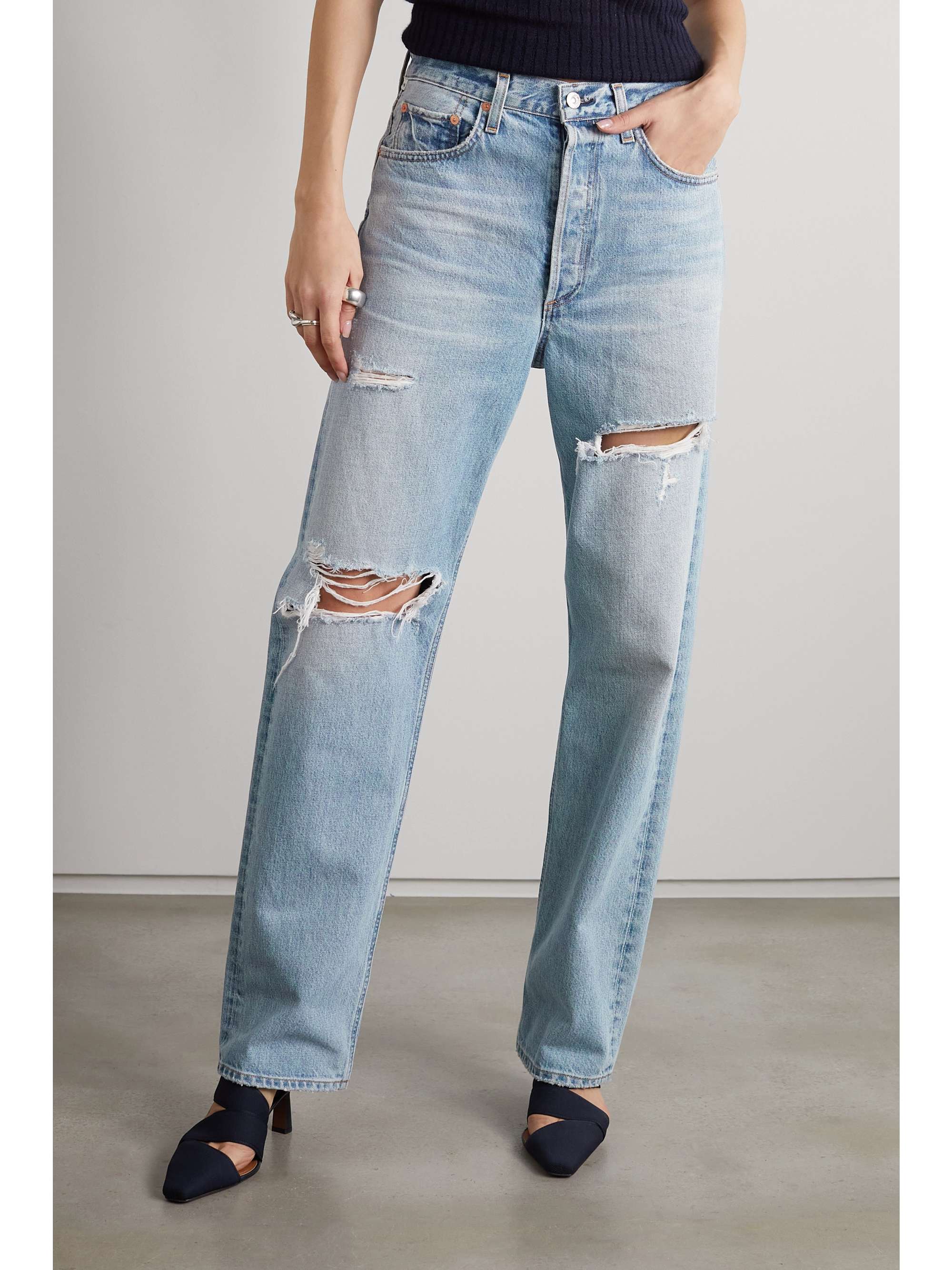 CITIZENS OF HUMANITY Eva distressed jeans