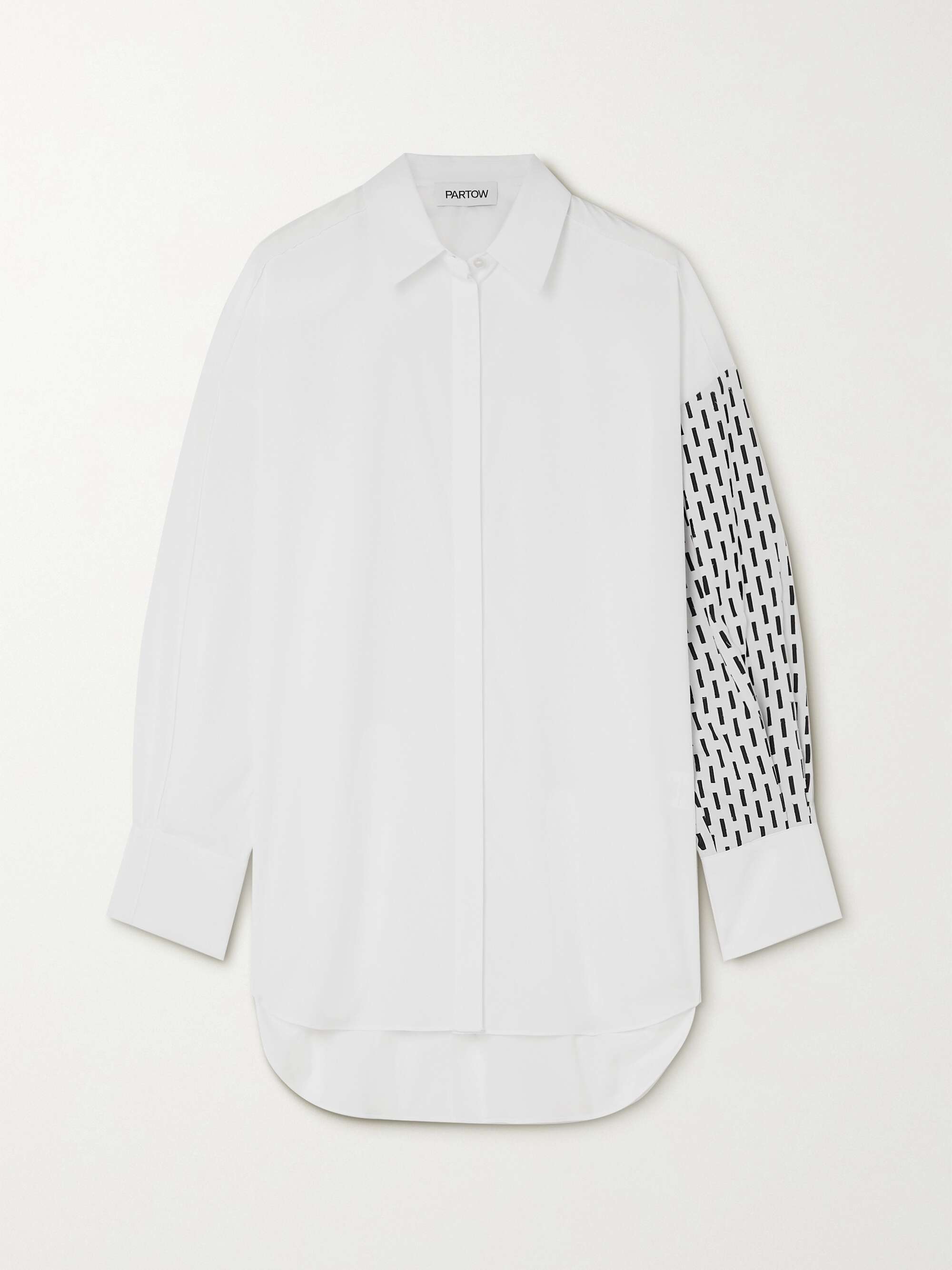 PARTOW Hugo printed cotton-poplin shirt | NET-A-PORTER