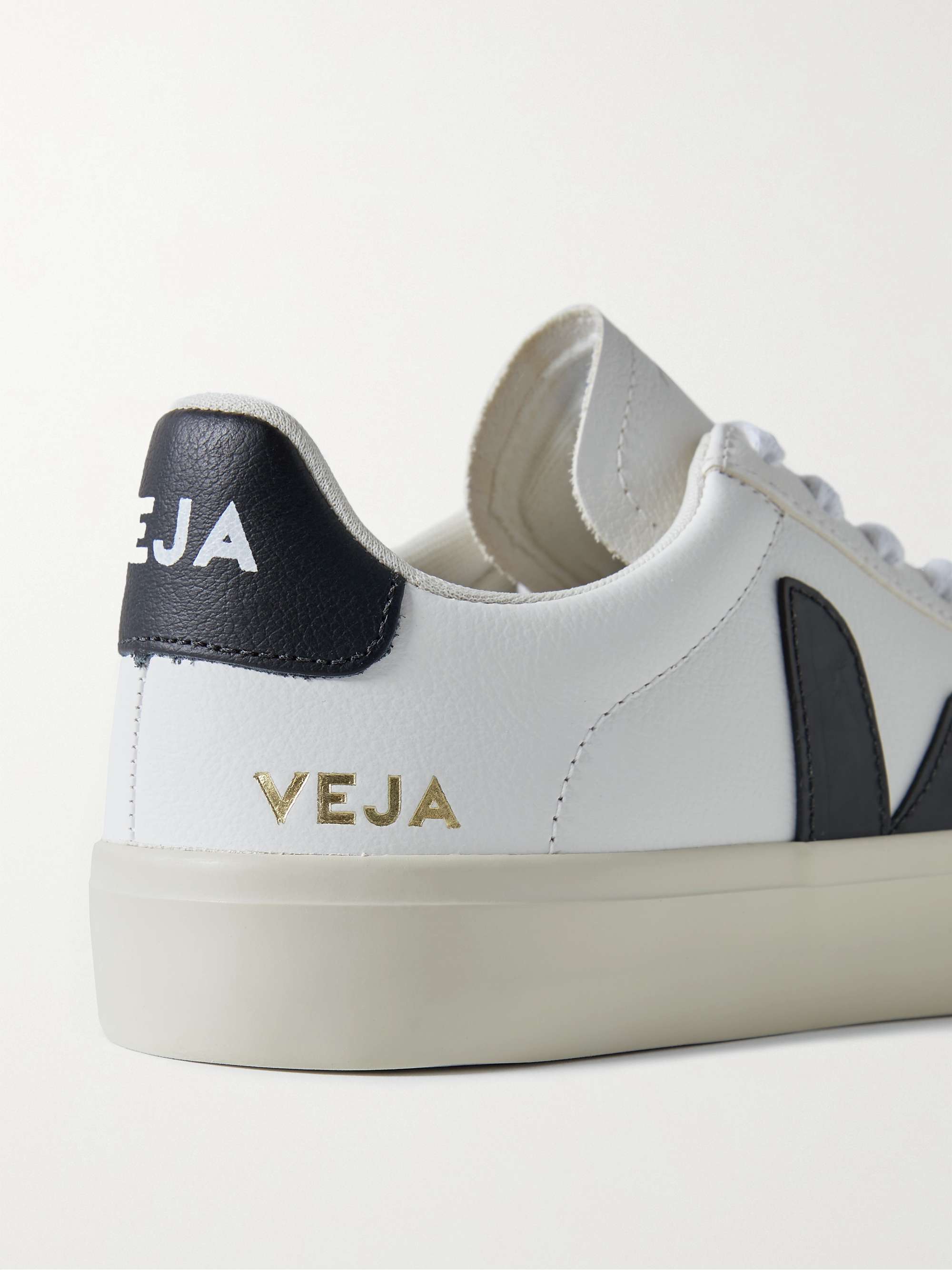 White Campo leather sneakers | VEJA 