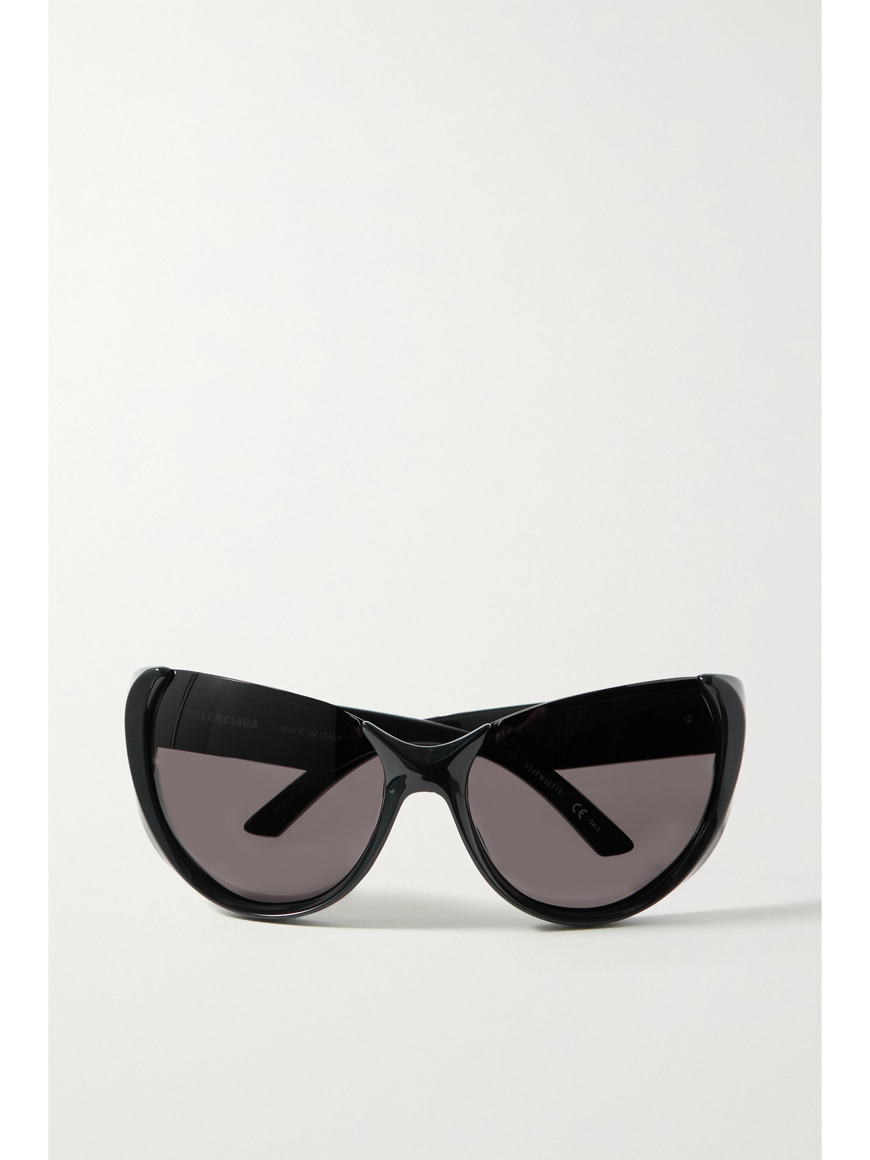 Balenciaga Eyewear - Xpander Cat-eye Acetate Sunglasses - Black