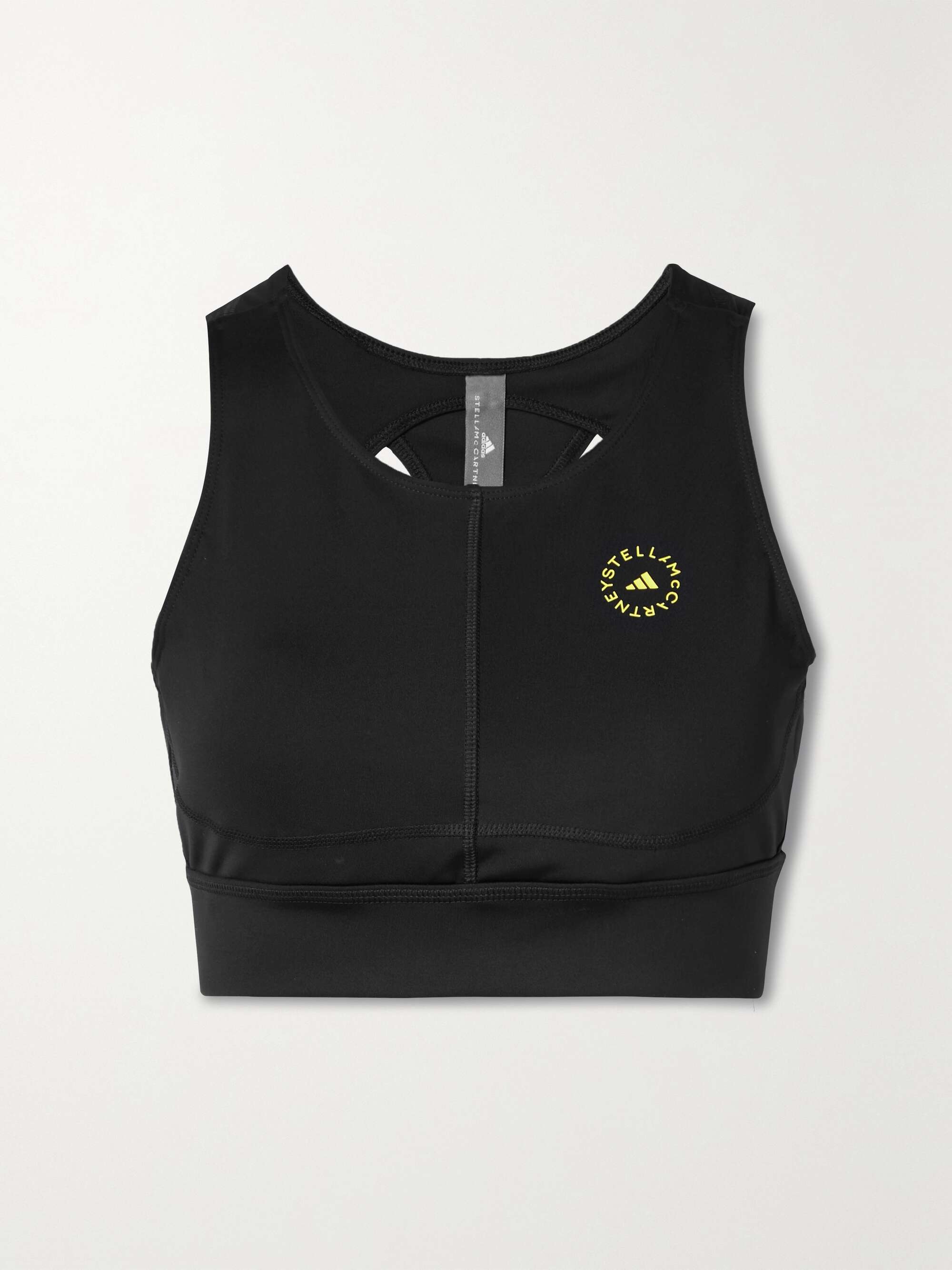 ADIDAS BY STELLA MCCARTNEY + Parley TruePurpose perforated stretch recycled  sports bra