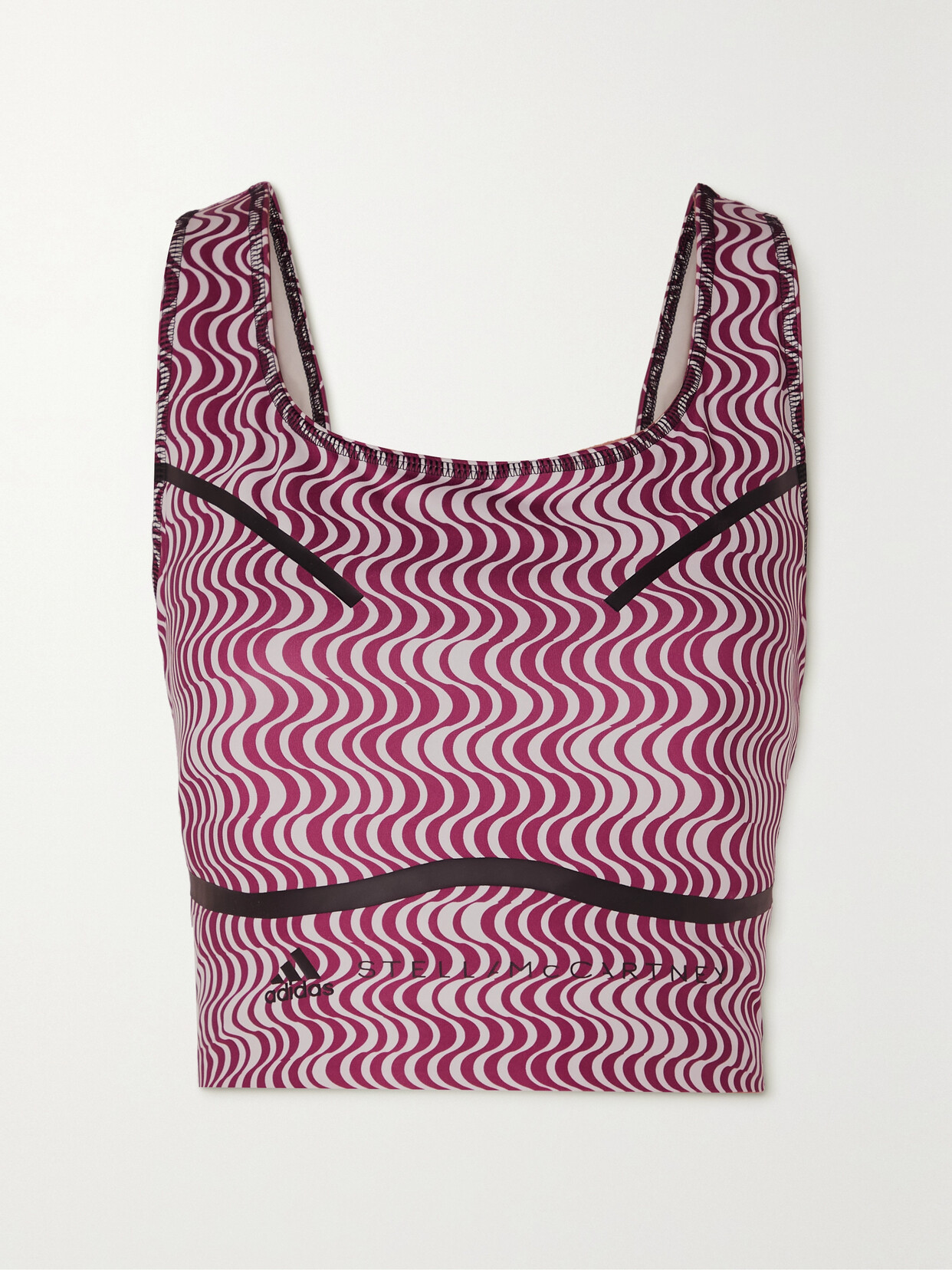 adidas by Stella McCartney - + Parley Truepurpose Perforated Stretch Recycled Sports Bra - Pink