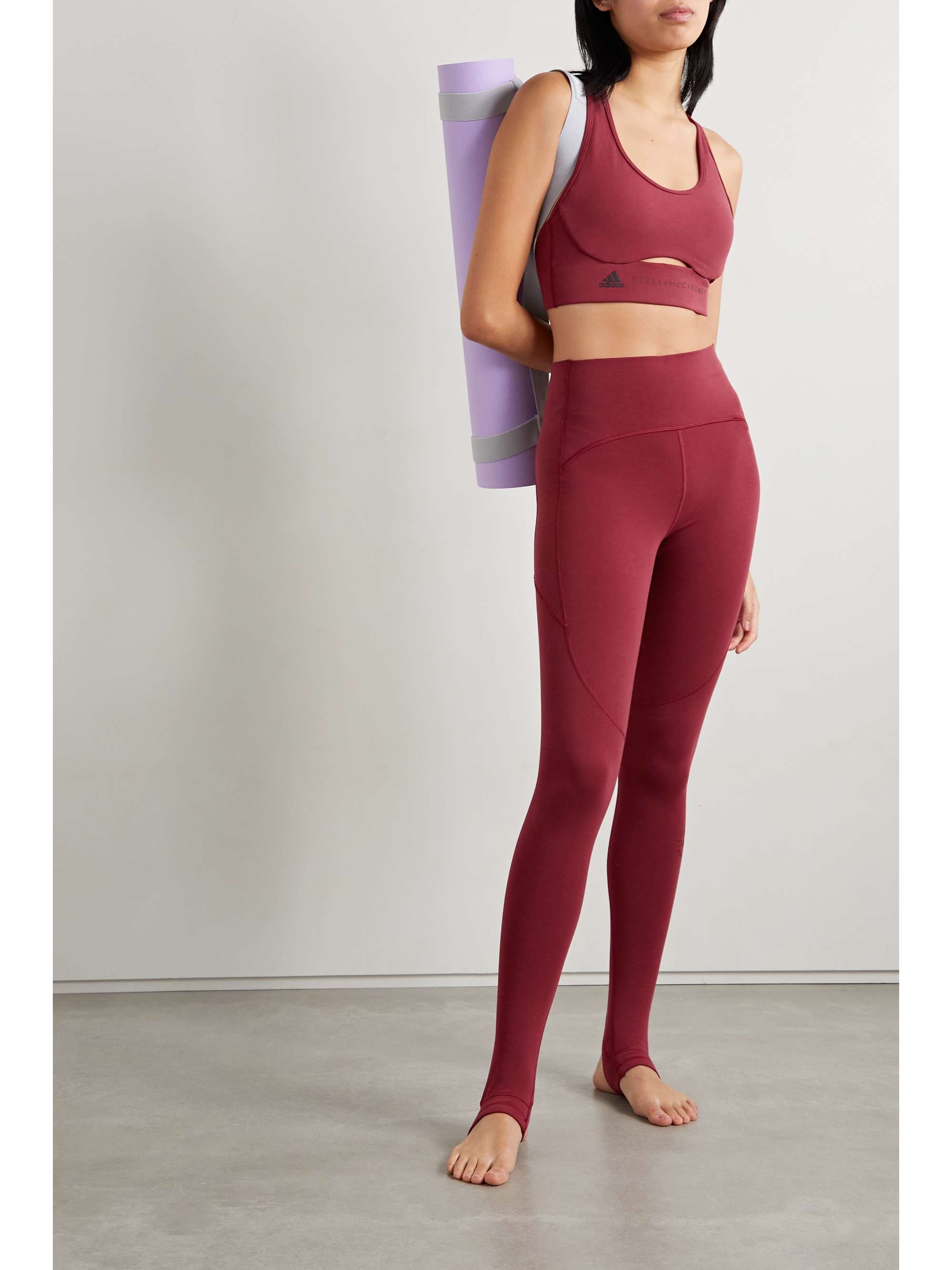 ADIDAS BY STELLA MCCARTNEY TrueStrength stretch modal-blend jersey leggings