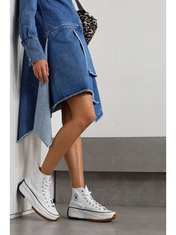 raffia platform converse