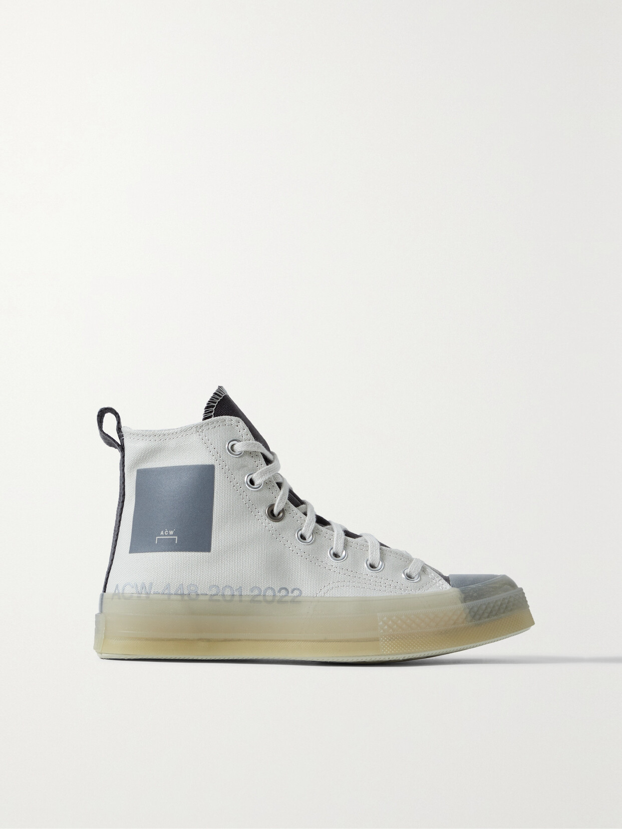 Converse + A-cold-wall* Chuck 70 Color-block Canvas High-top Sneakers
