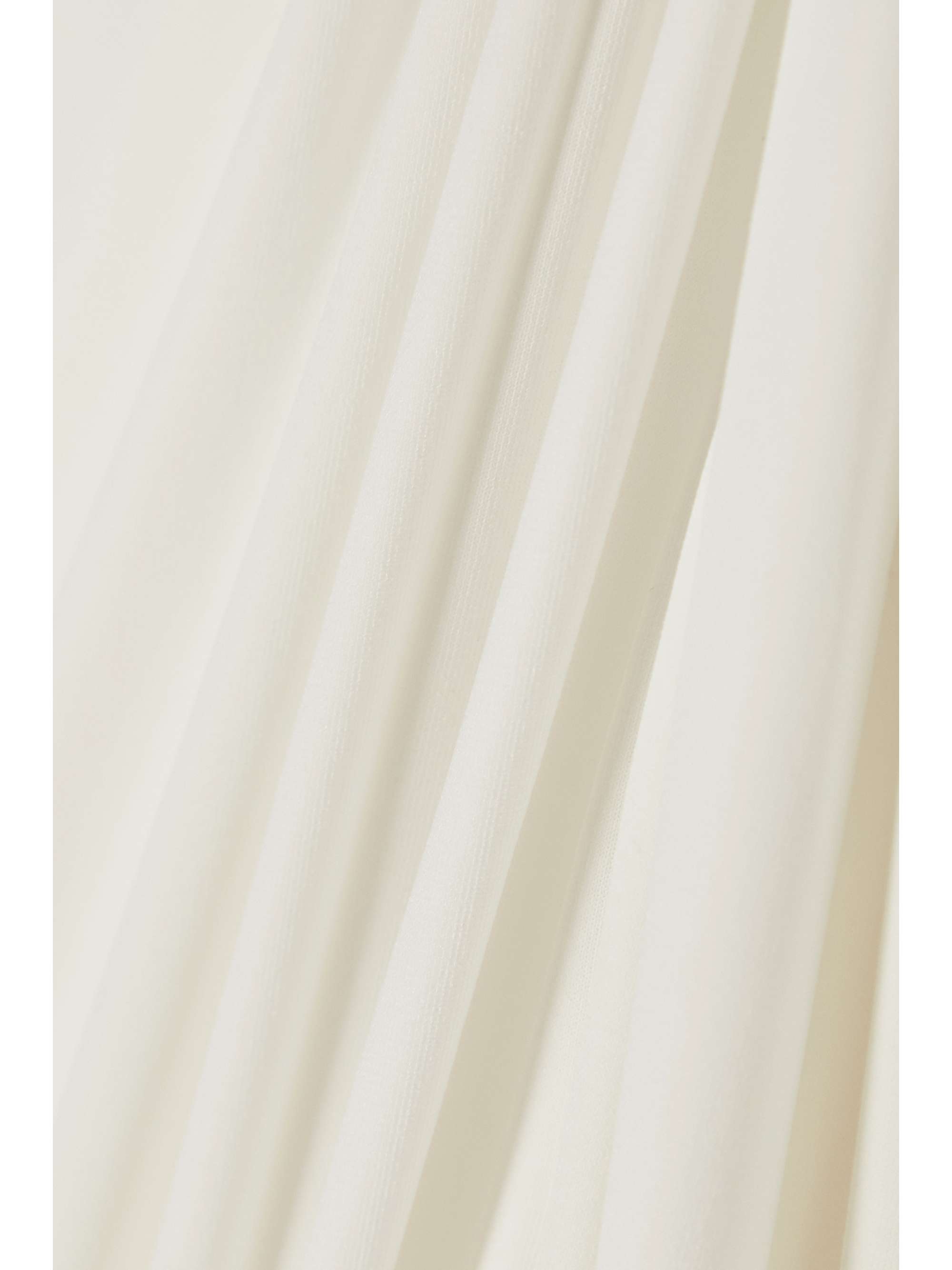 HALSTON Lilah twist-front stretch-jersey halterneck gown | NET-A-PORTER