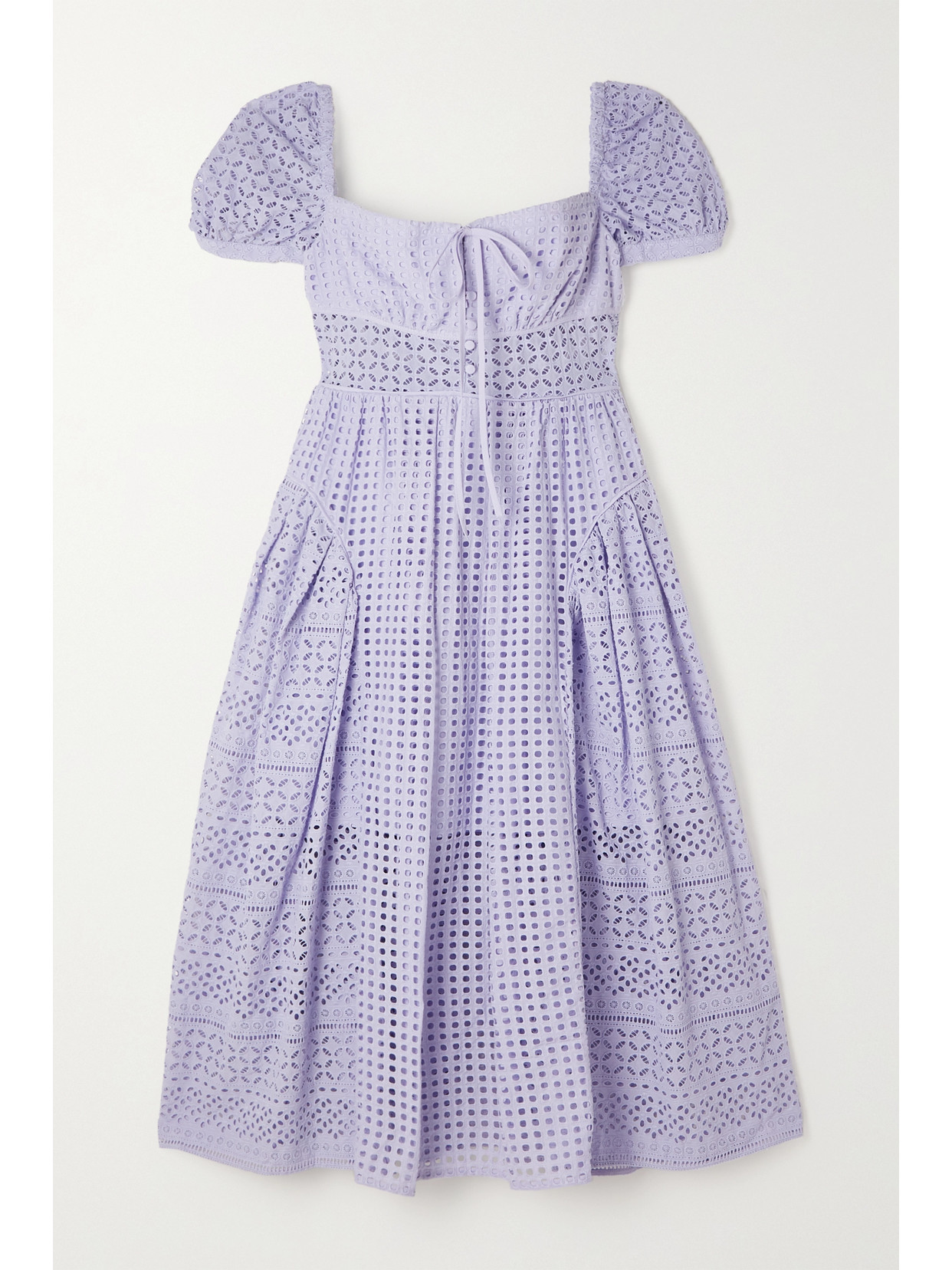 smocked cotton poplin dress Ramy Brook Jace Maxi in White quality Cotton Poplin Size 16 Size:M-L Chanel Cotton Dress