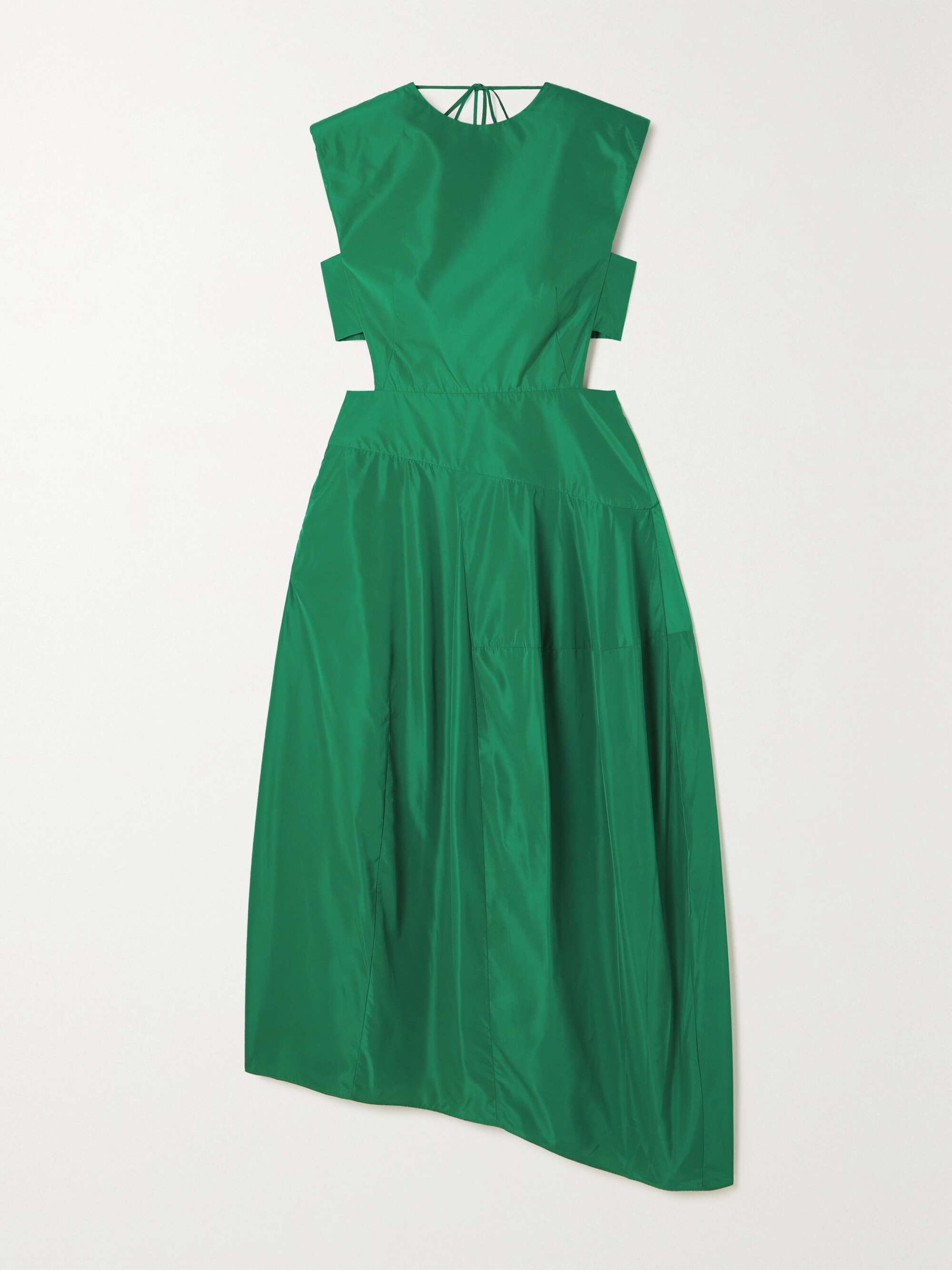 Tibi open sales back sweatshirt dress